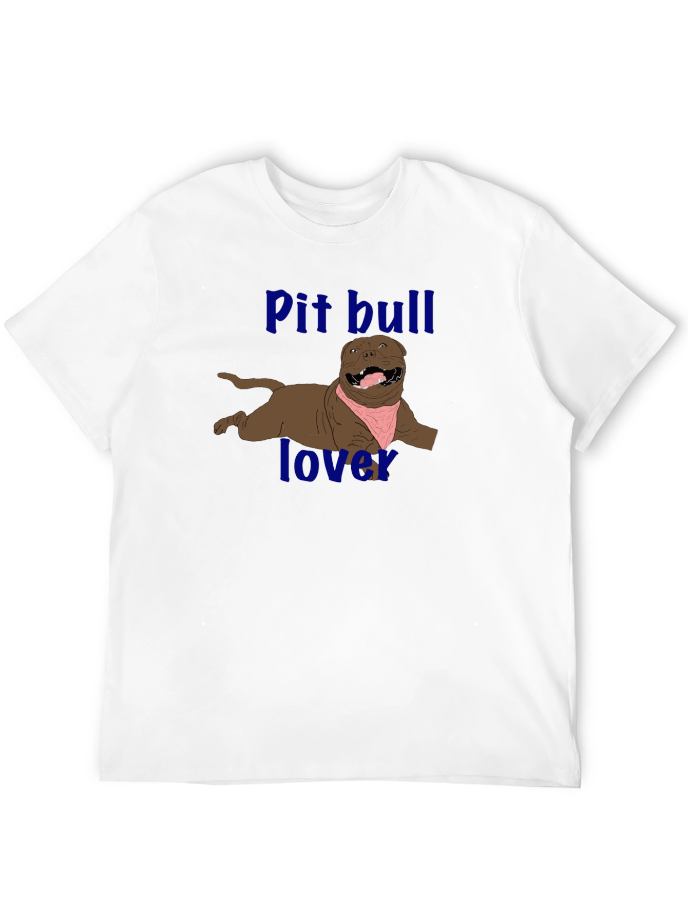 Pitbull Lover Graphic T-Shirt - Black - 12
