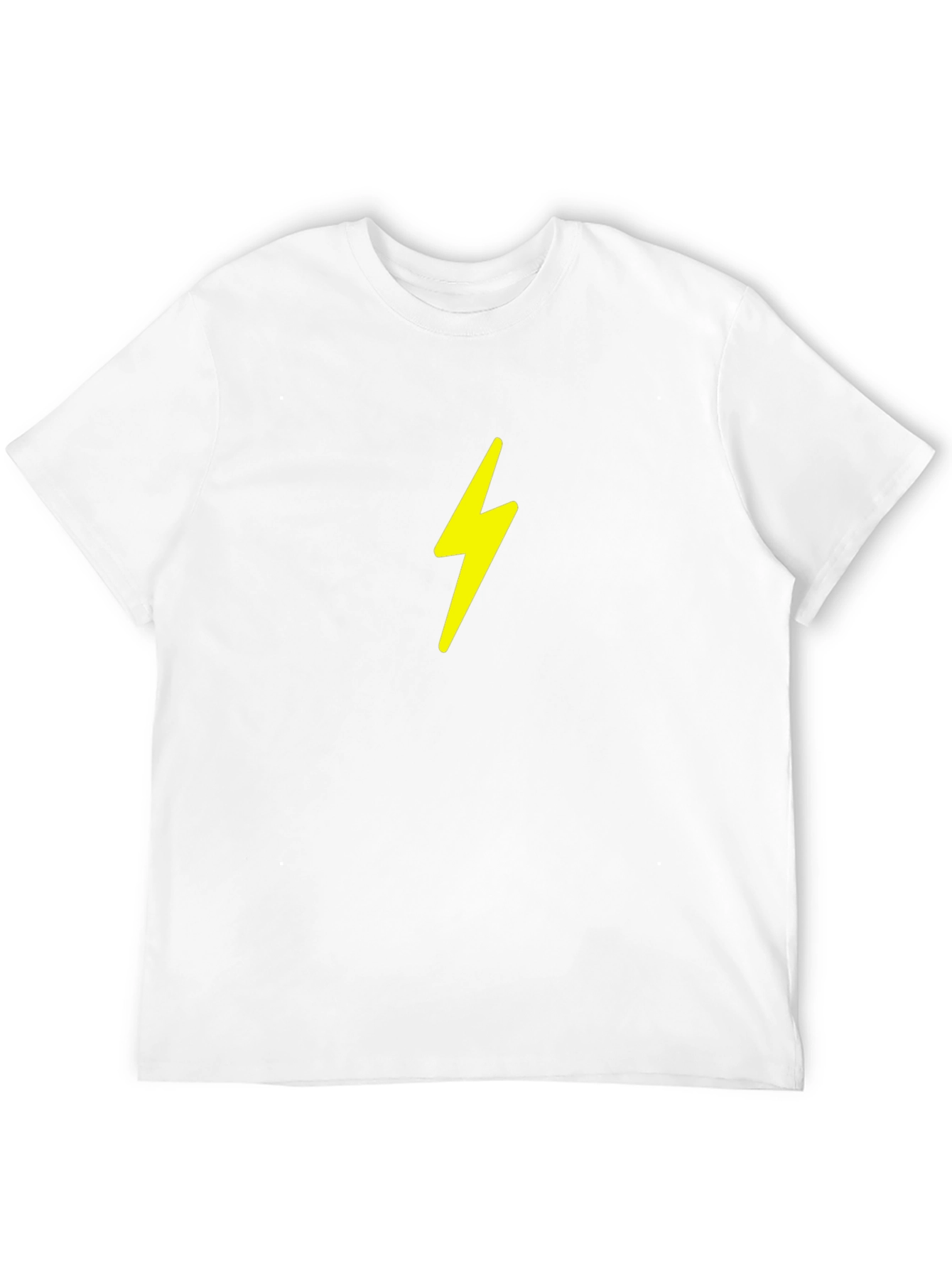 Black Black Tee with Lightning Bolt Graphic view 12
