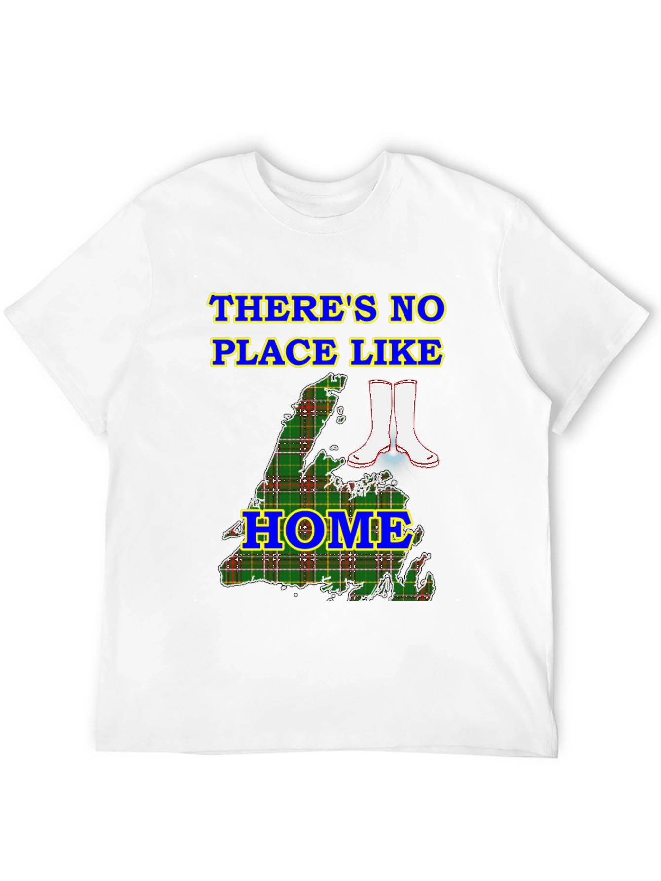 Black There's No Place Like Home T-Shirt view 12