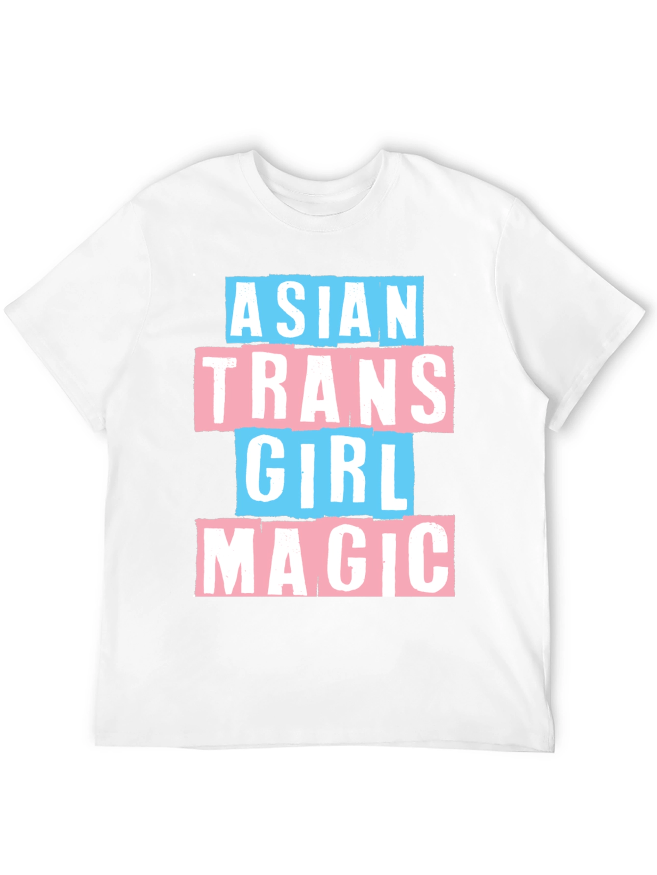 Black Asian Trans Girl Magic Tee view 12