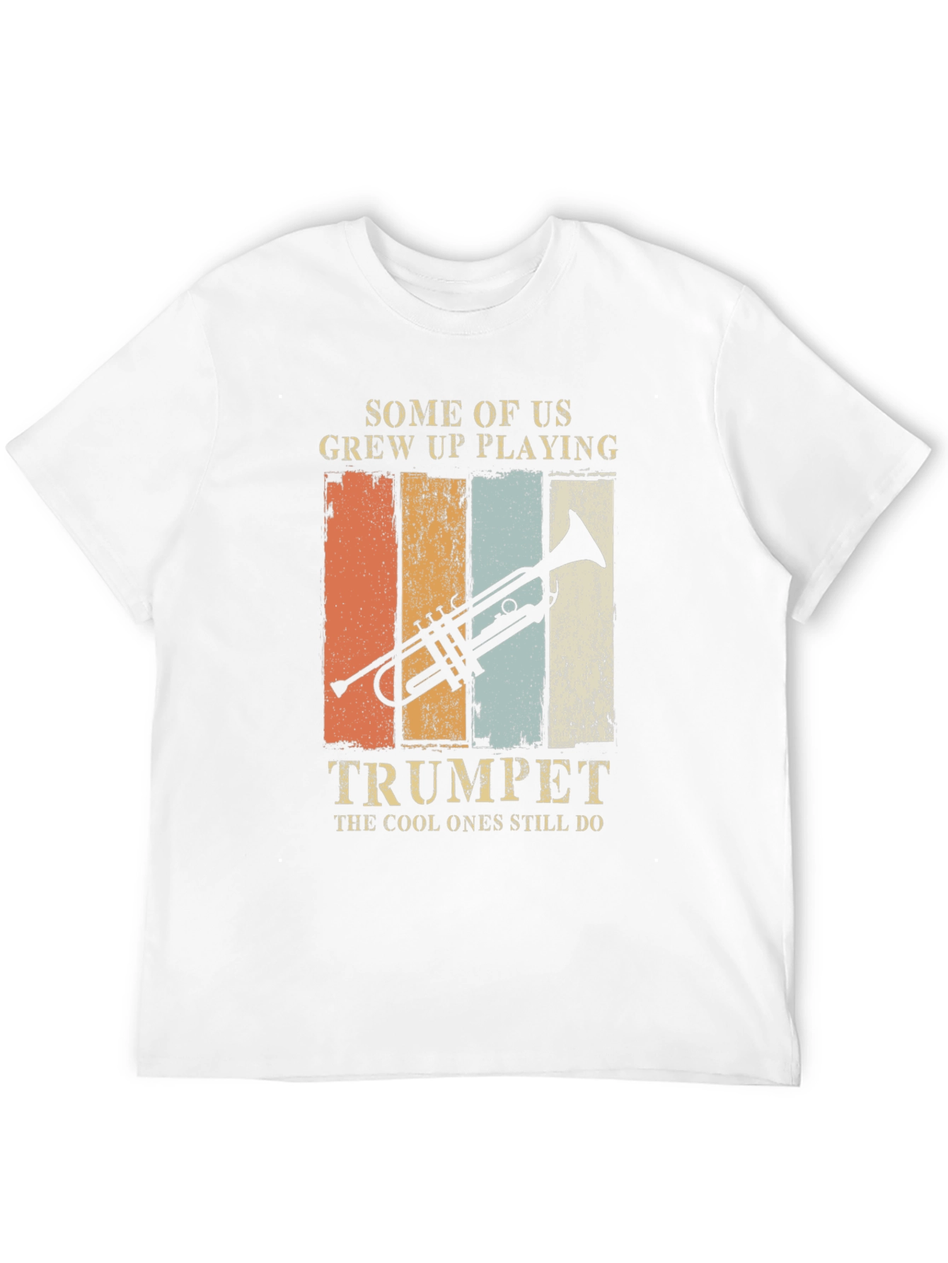 Black Trumpet Player T-Shirt - Cool Ones Still Do! view 12