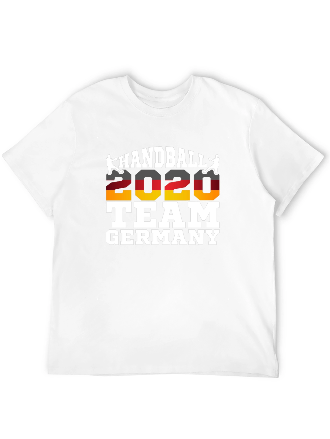 Black Handball Germany 2020 Team T-Shirt view 12