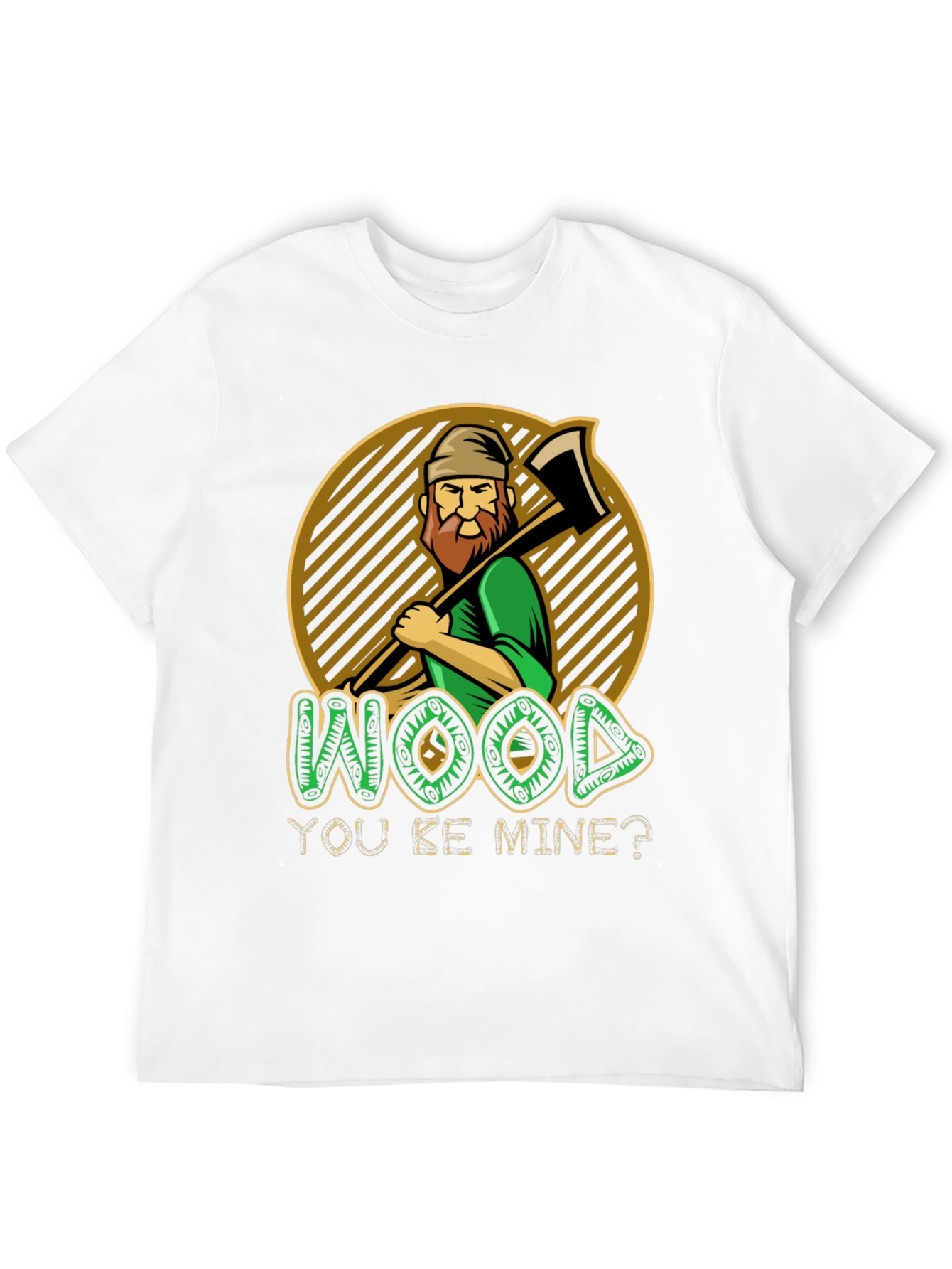 Black Wood You Be Mine? Graphic T-Shirt view 12