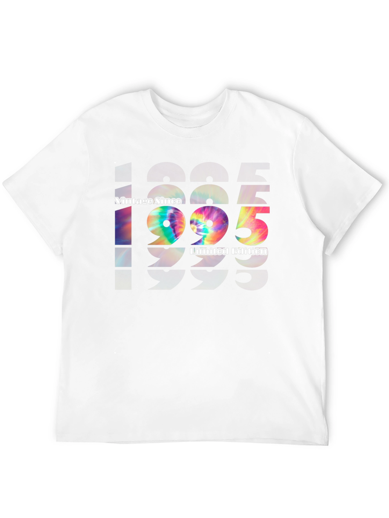 Black Vintage Since 1995 Limited Edition Tie-Dye T-Shirt view 12