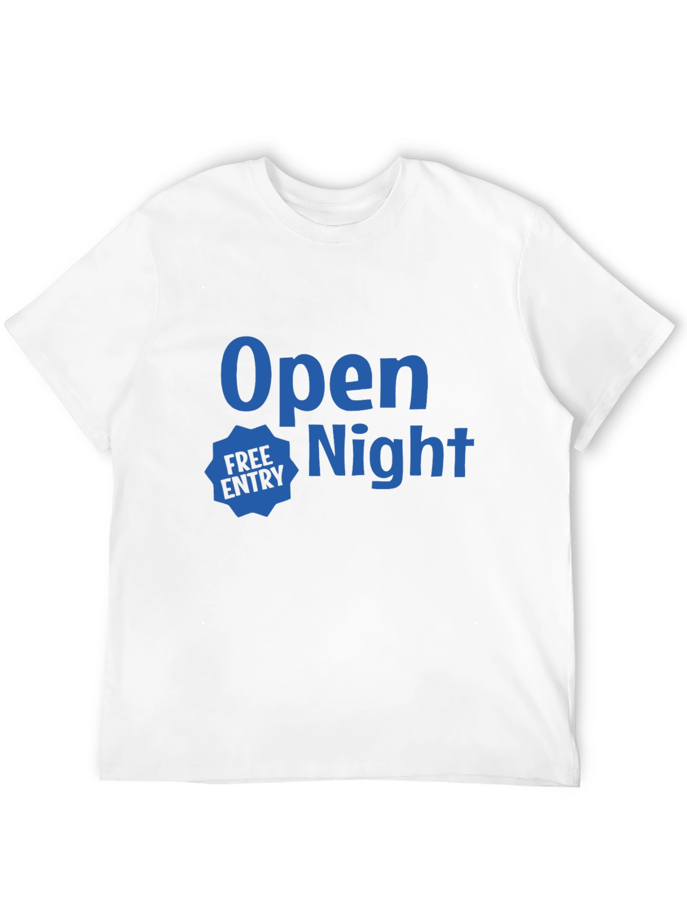 Black Open Night Black T-Shirt - Free Entry! view 12