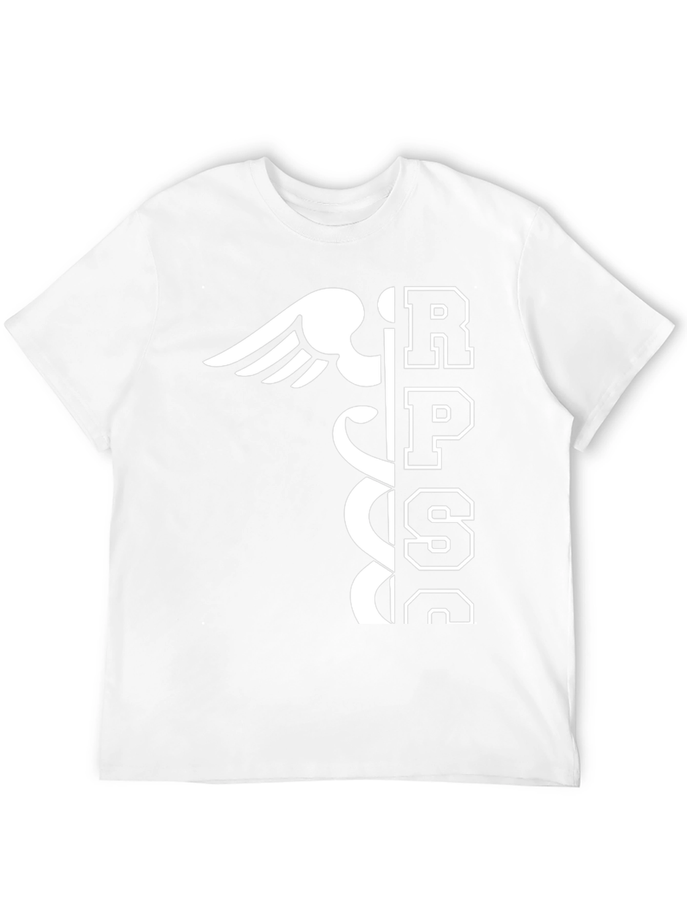 Black RPSC Caduceus Black T-Shirt view 12