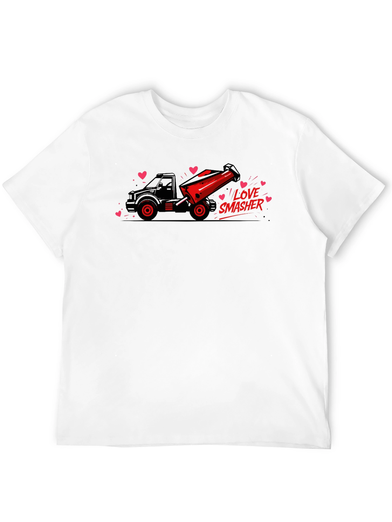 Love Smasher Truck Graphic Tee - Valentine's Day - 12