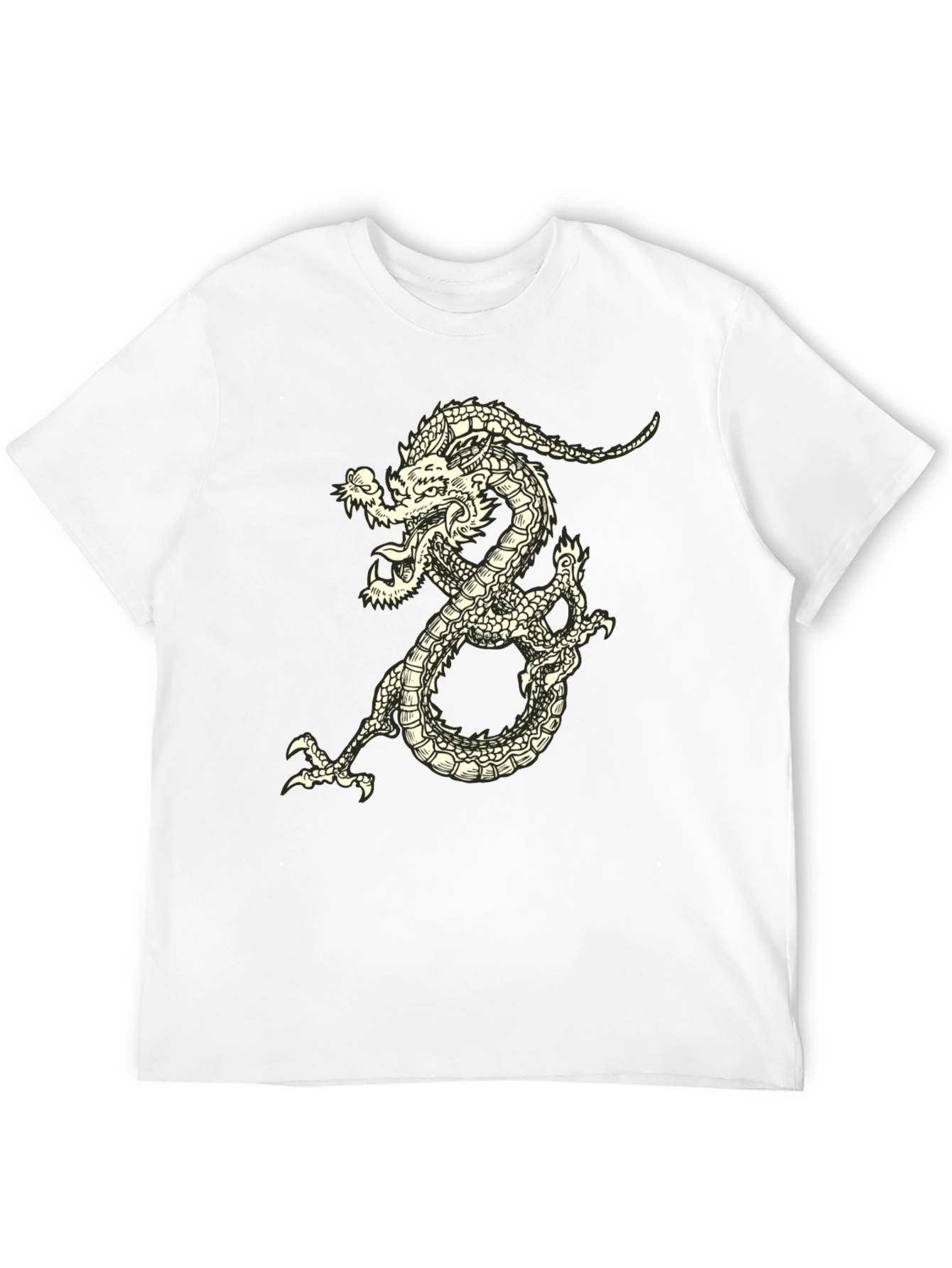 Black Dragon Graphic Tee - Black Short Sleeve view 12