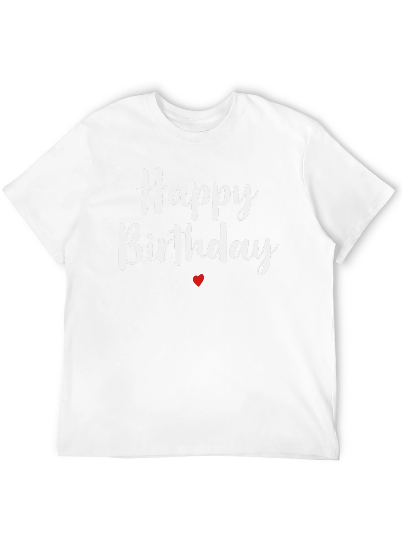 Black Happy Birthday Graphic Tee - Black view 12