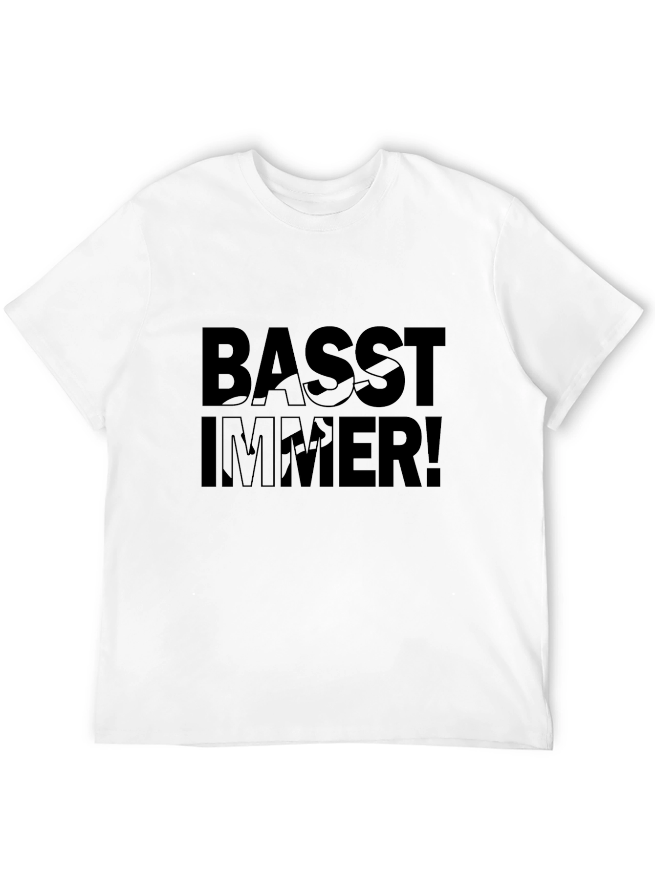 Black Basst Immer! Graphic Tee - Black view 12