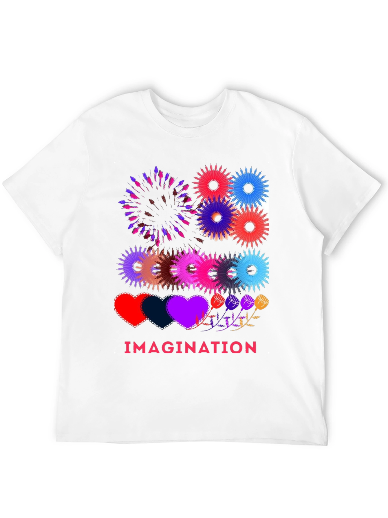 Black Imagination Graphic T-Shirt view 12