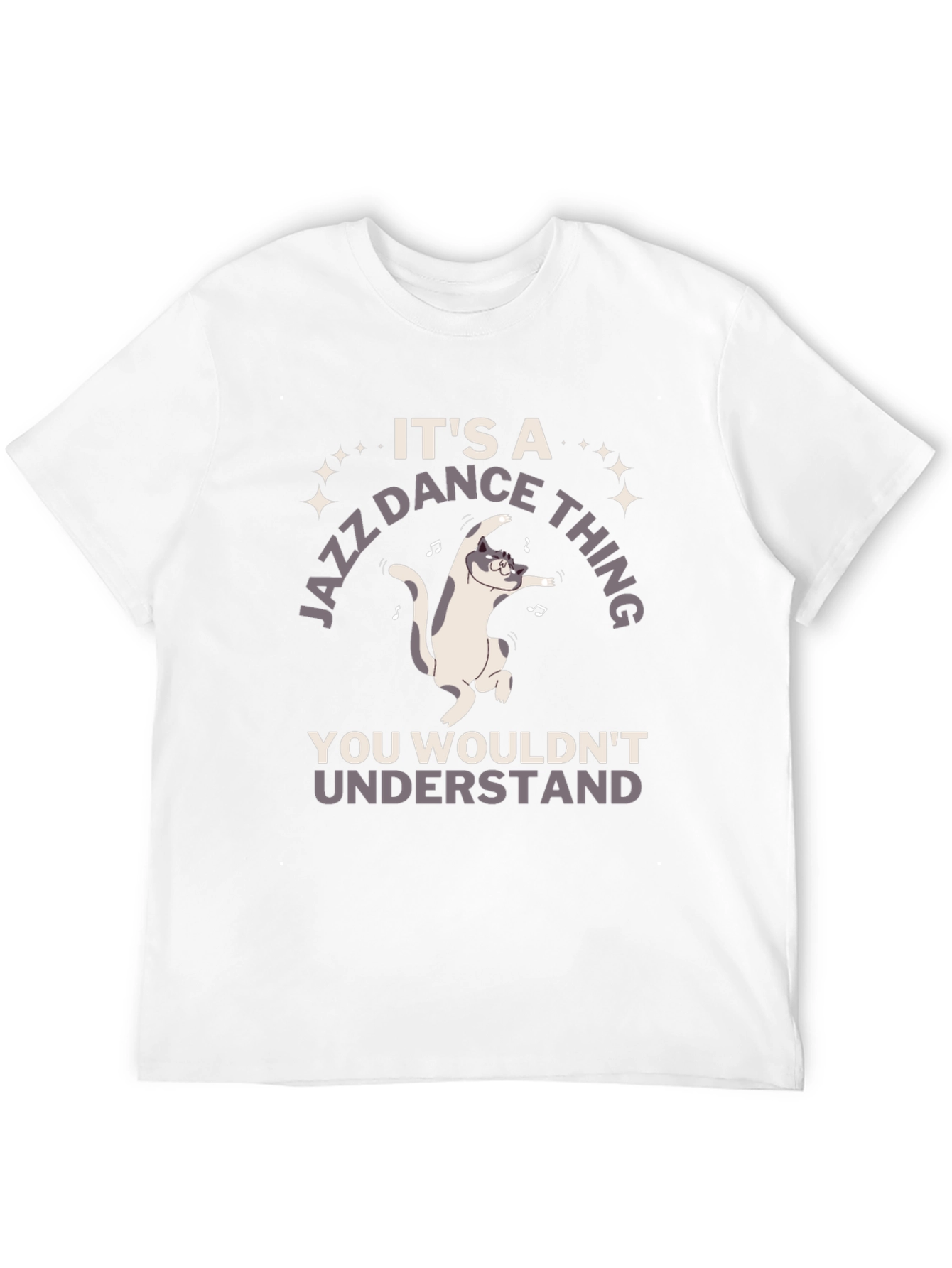Black Jazz Dance Cat T-Shirt - You Wouldn't Understand! view 12