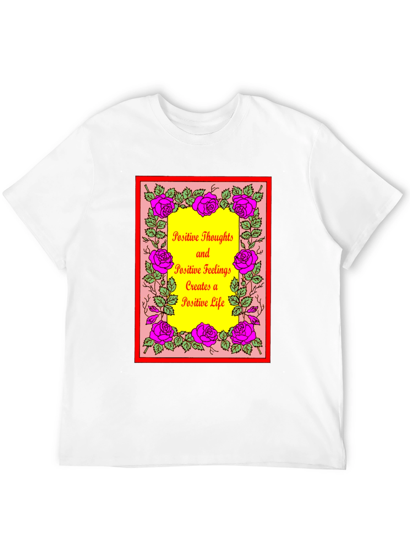 Black Positive Vibes Graphic Tee view 12