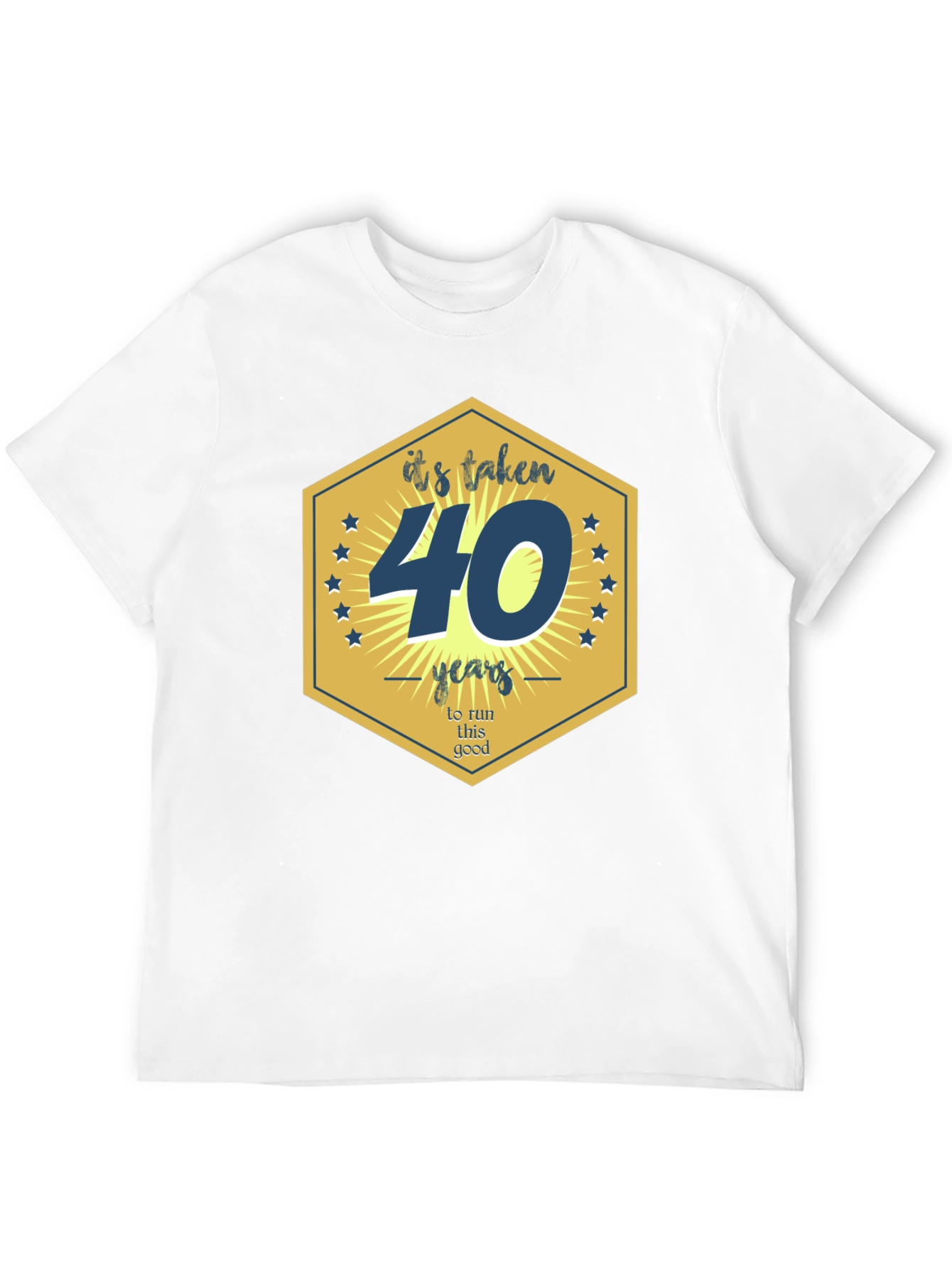 Black 40th Birthday Celebration T-Shirt view 12