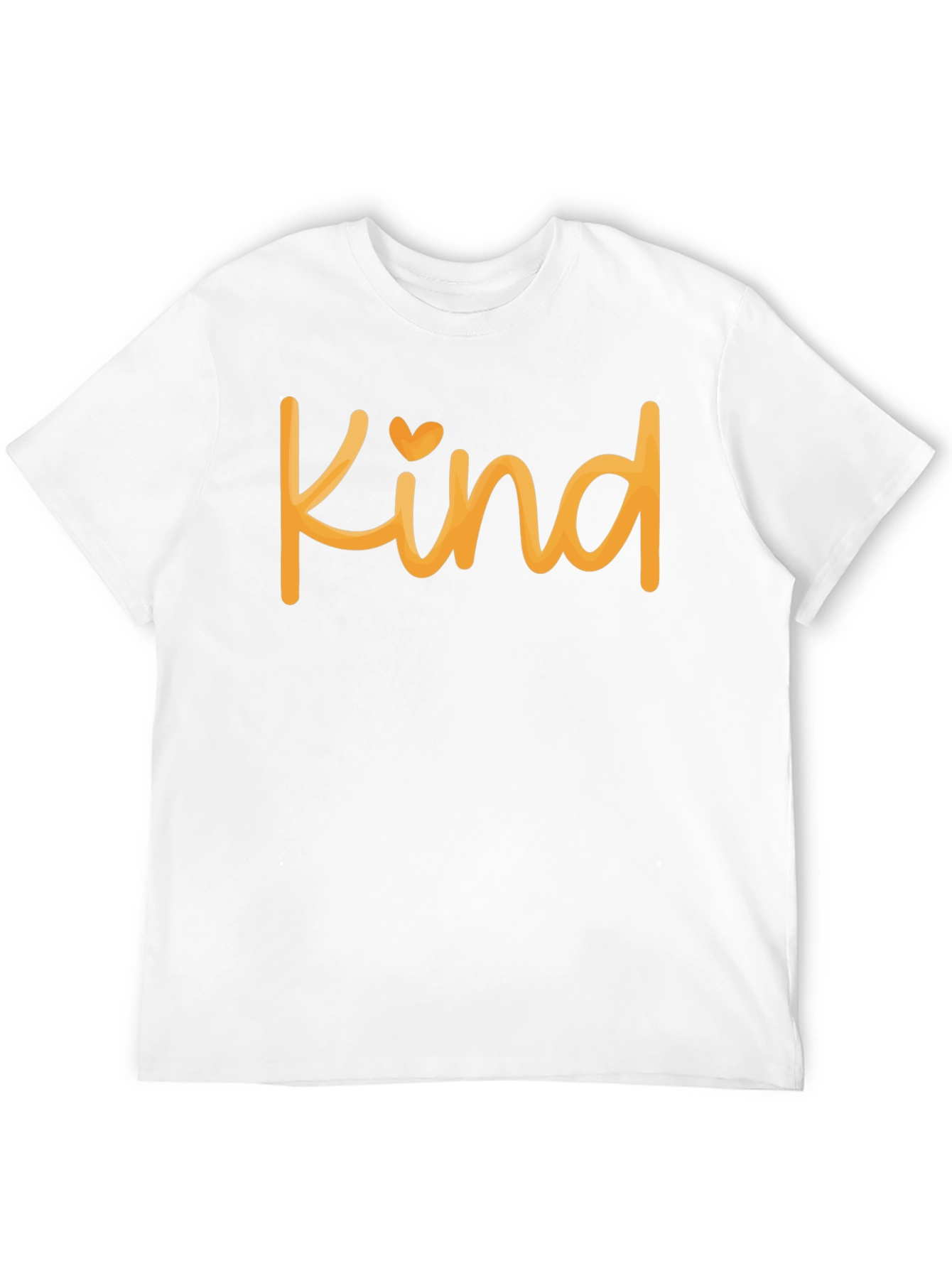 Black Kind T-Shirt - Heart Detail - Soft Feel view 12