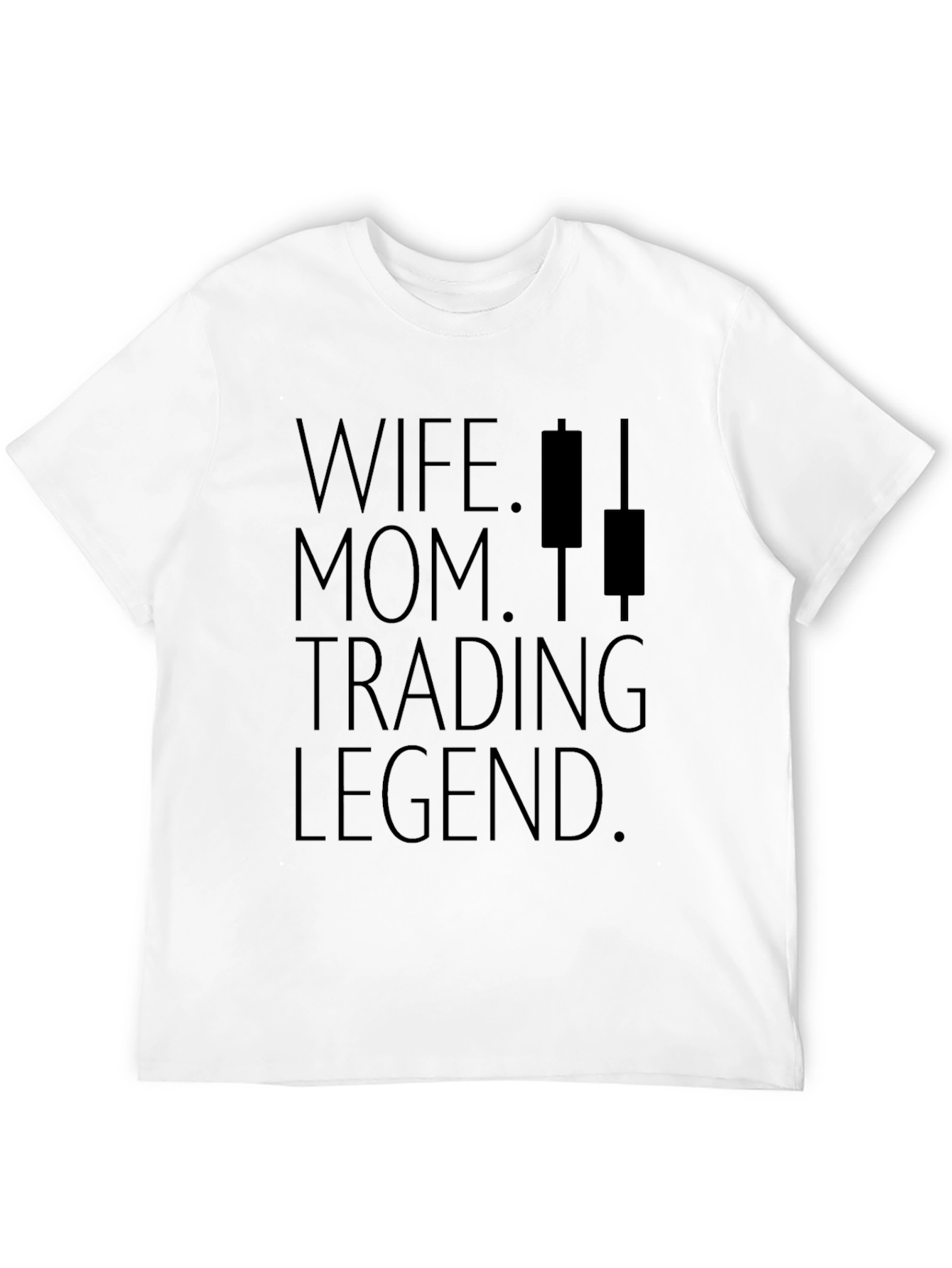 Black Wife Mom Trading Legend Graphic Tee - Black view 12
