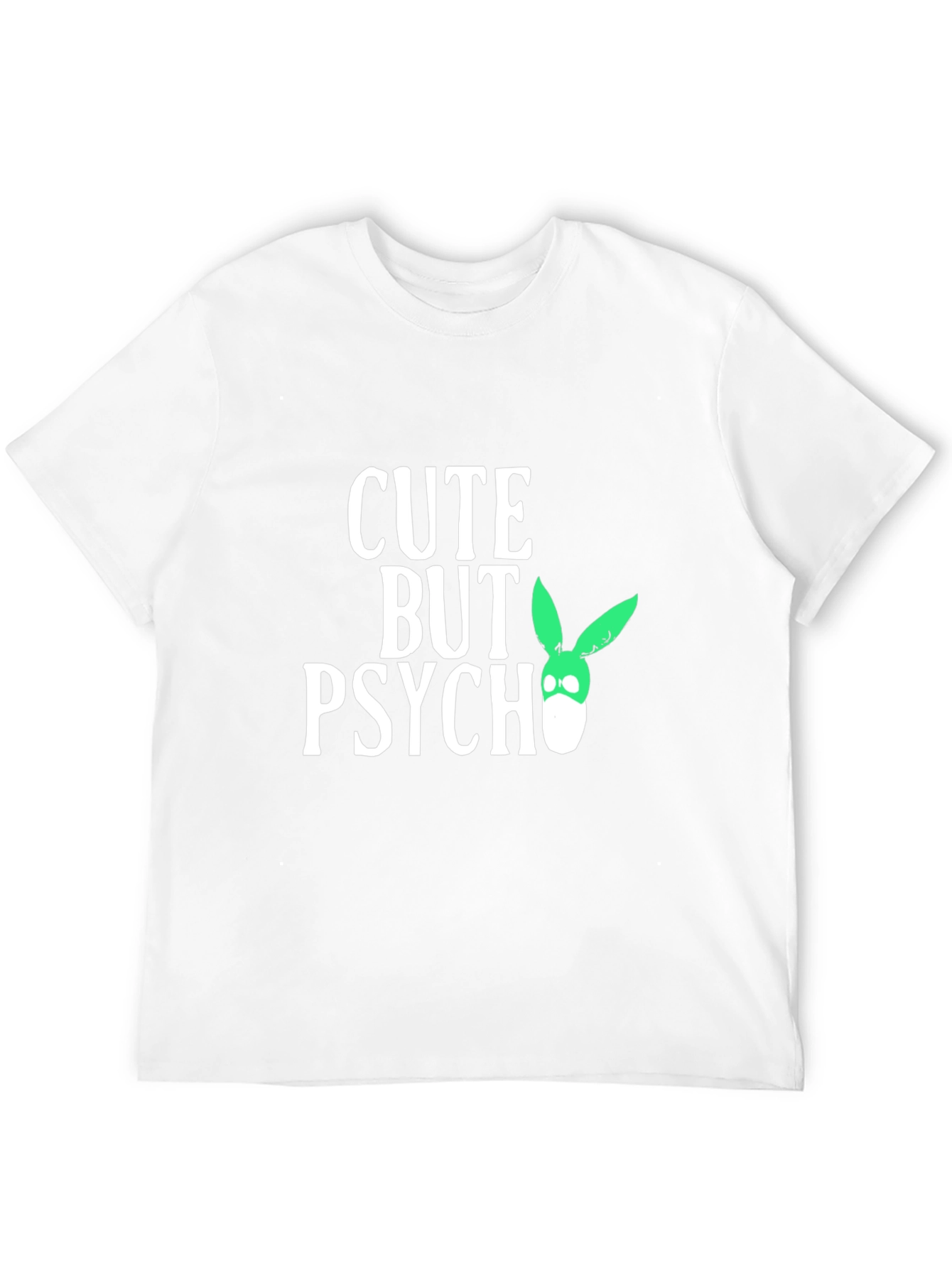 Black Cute But Psycho Bunny Graphic Tee - Black view 12
