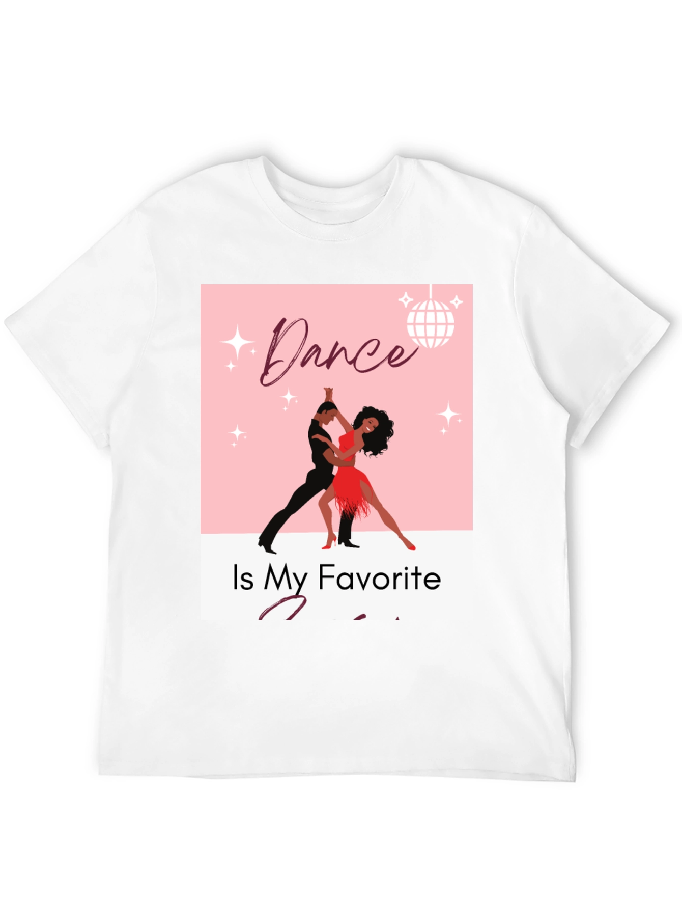Black Dance Is My Favorite Season T-Shirt view 12
