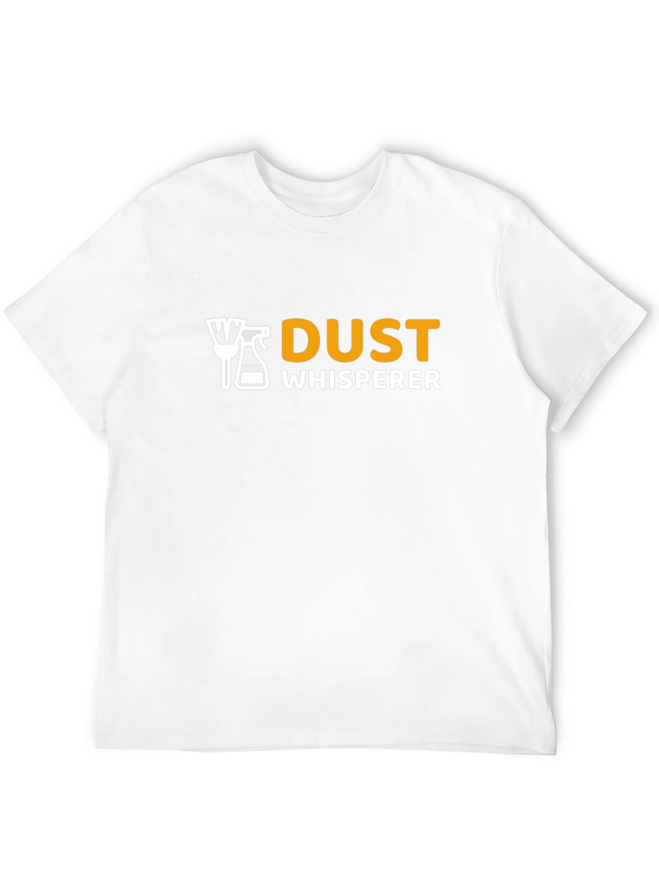 Black Dust Whisperer Graphic Tee - Cleaning Humor T-Shirt view 12