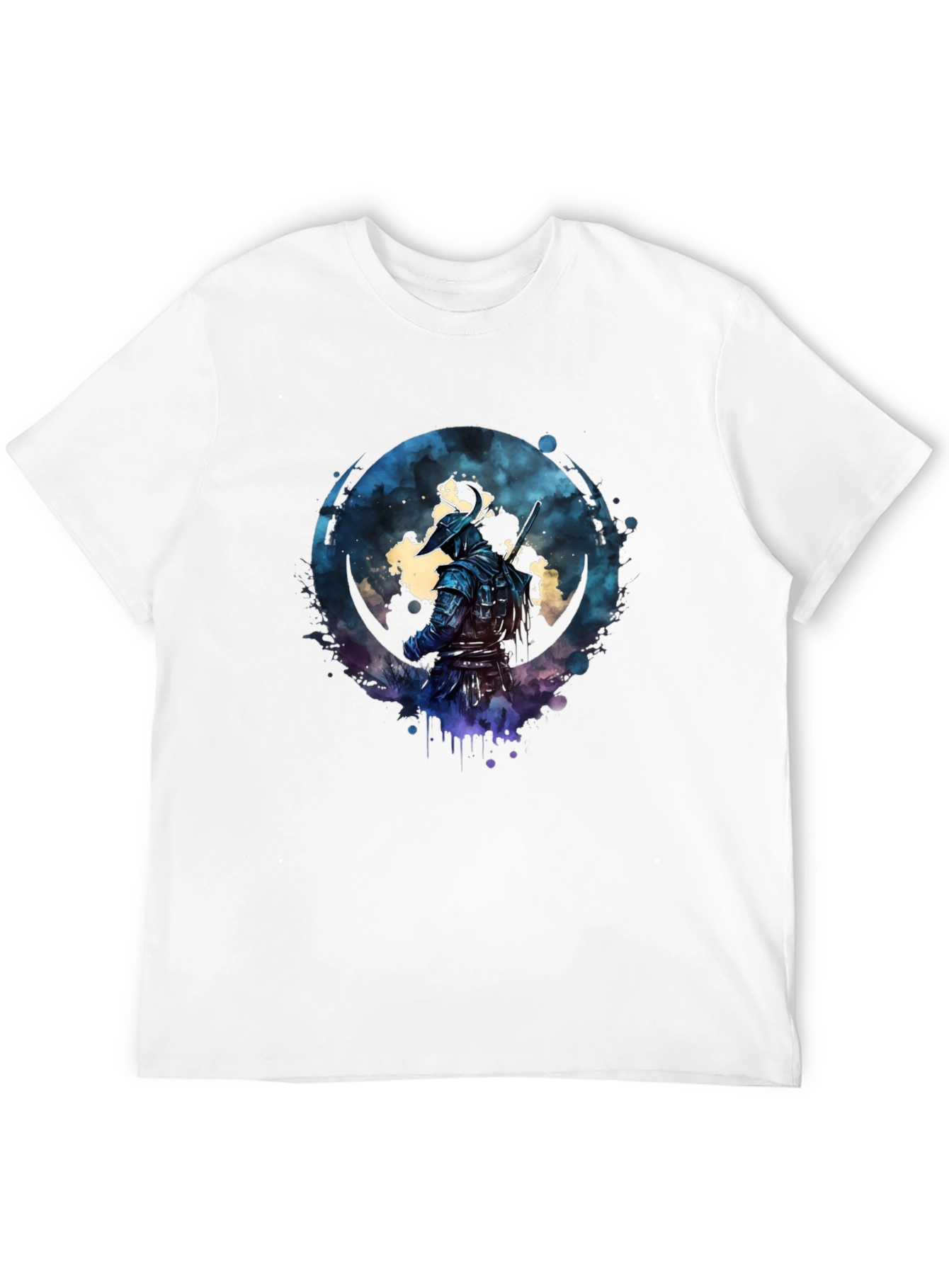 Black Warrior Graphic Black T-Shirt view 12