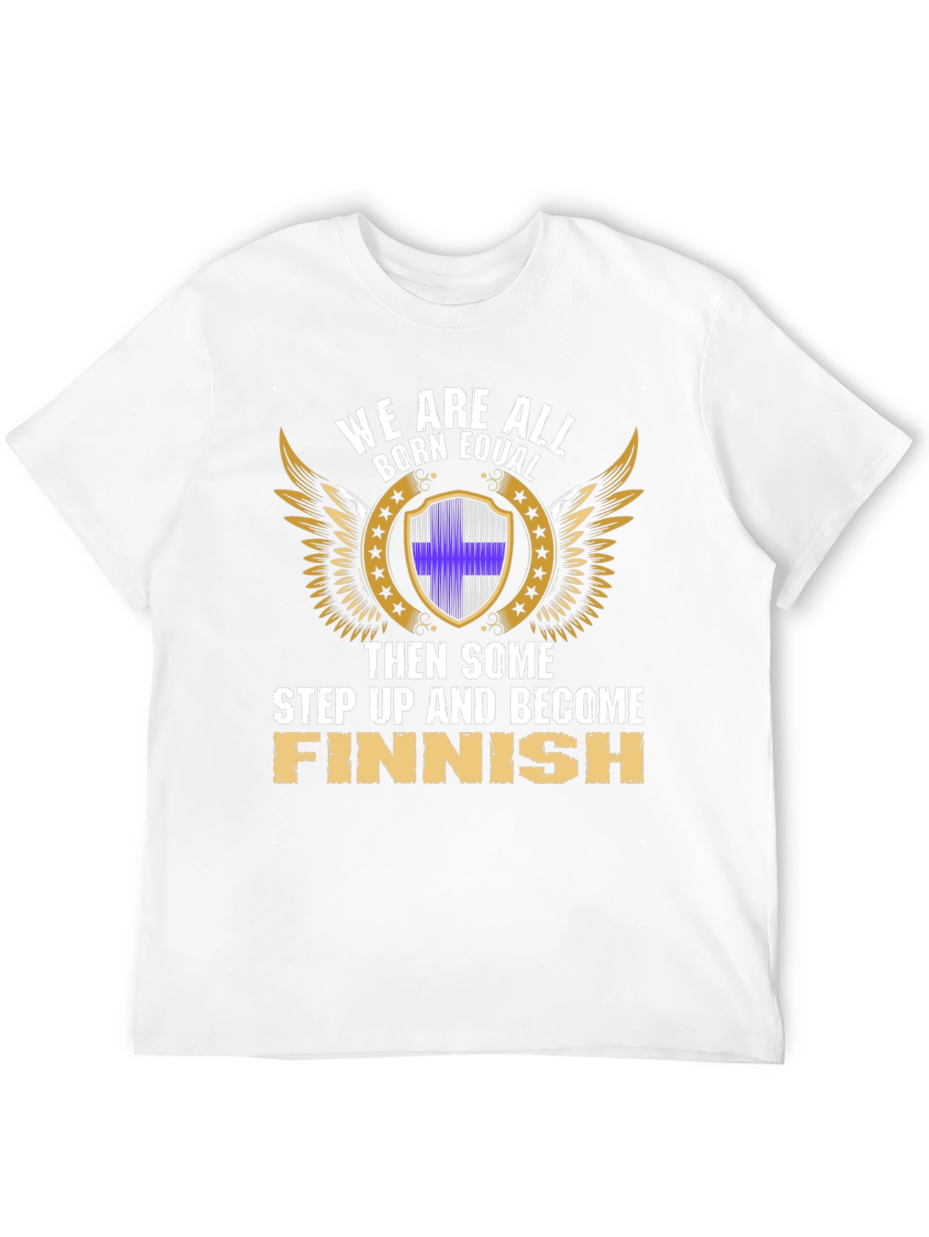 Finnish Pride T-Shirt - Born Equal Design - 12