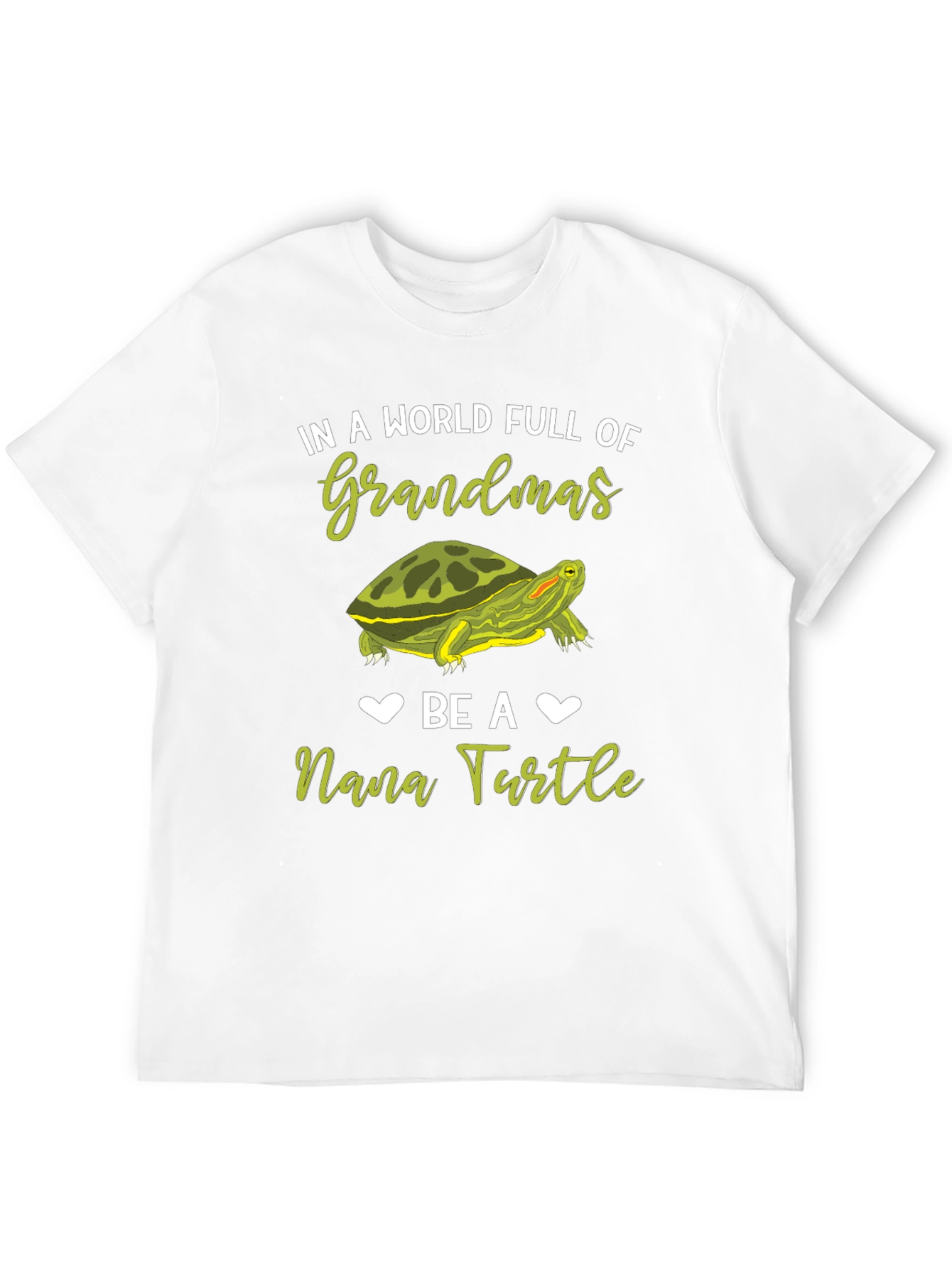Black Nana Turtle T-Shirt - Grandmas World Gift Tee view 12