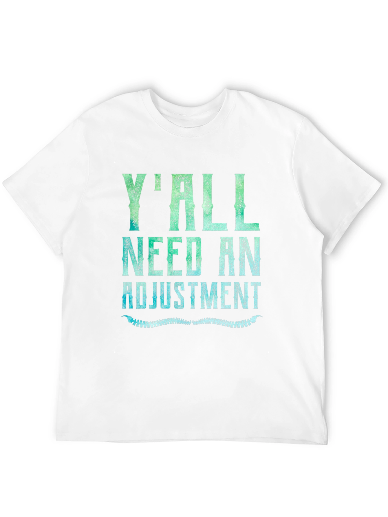 Black Y'all Need An Adjustment Black Graphic Tee view 12