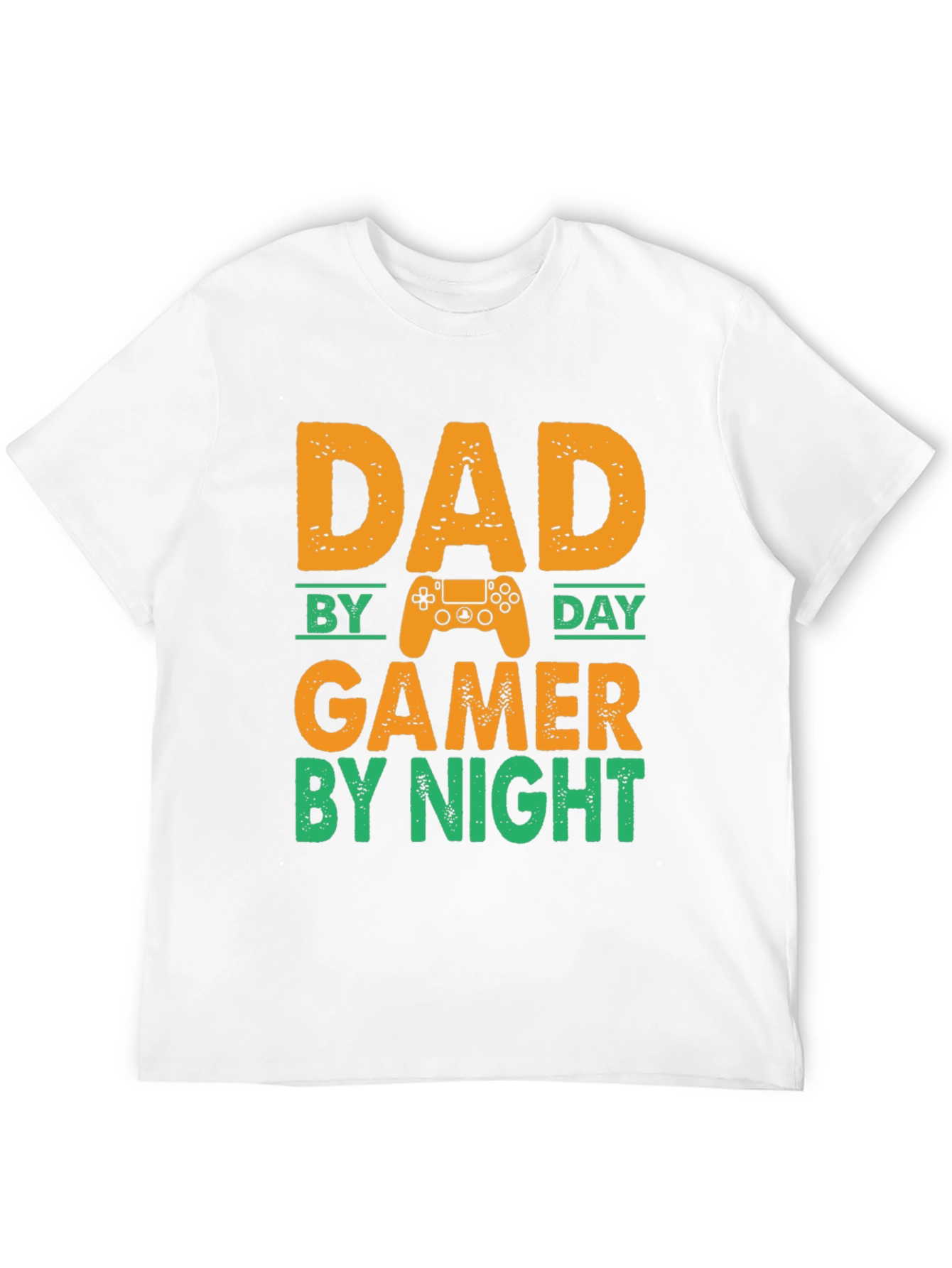 Black Dad By Day Gamer By Night T-Shirt view 12