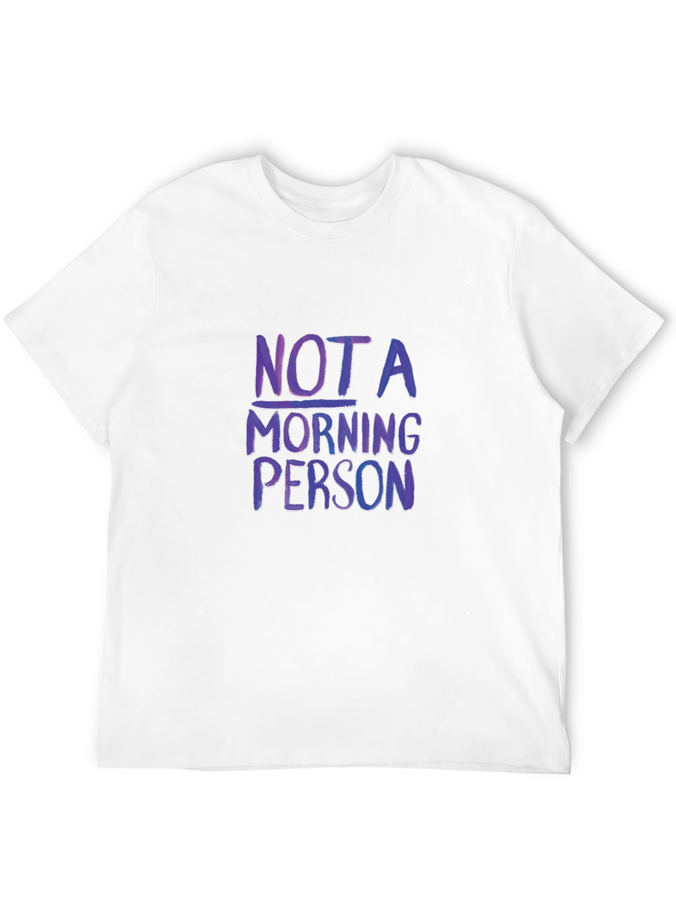 Black Not a Morning Person T-Shirt, Funny Slogan Tee view 12
