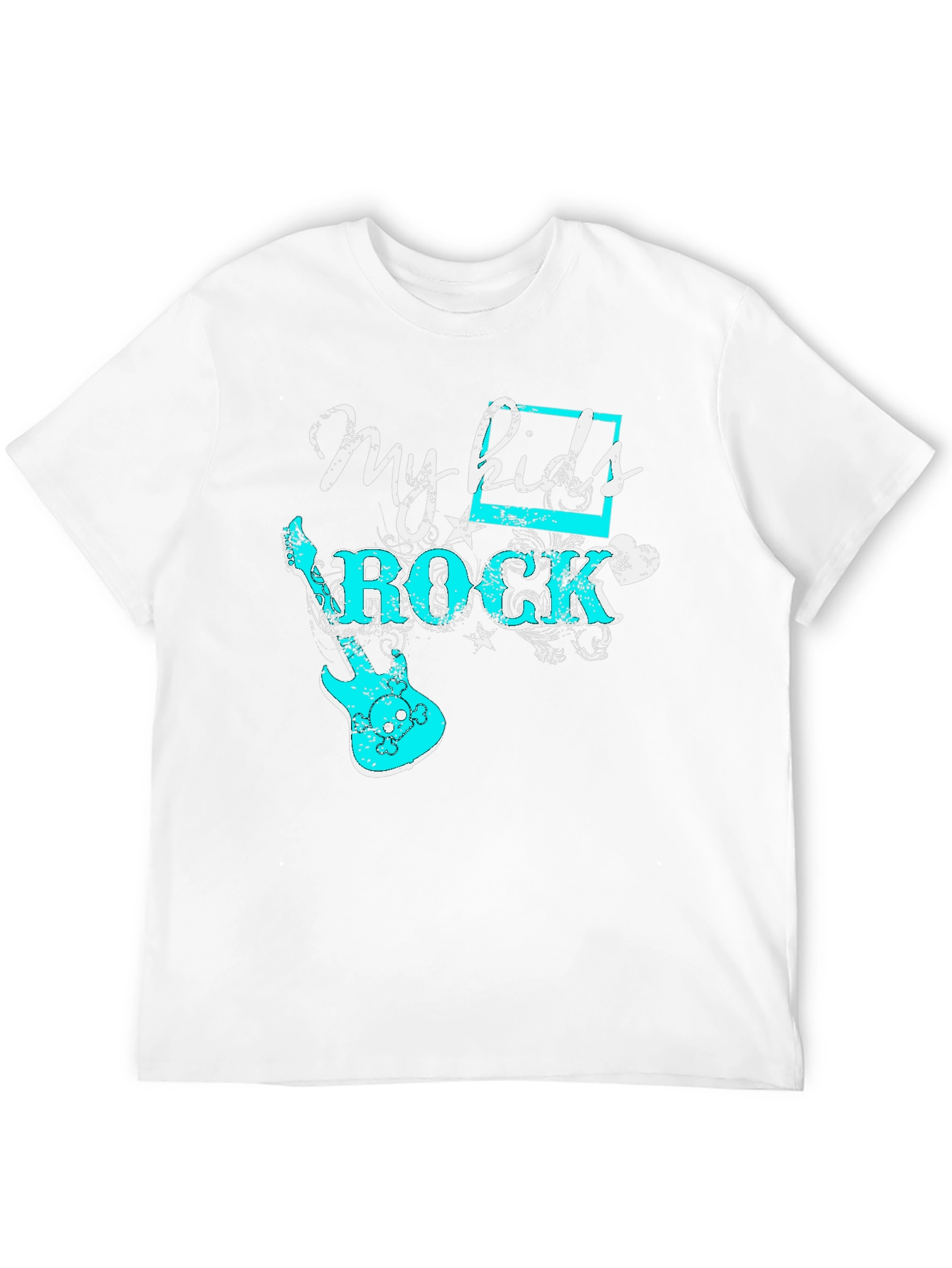 My Kids Rock T-Shirt - Cool Graphic Tee for Parents - 12