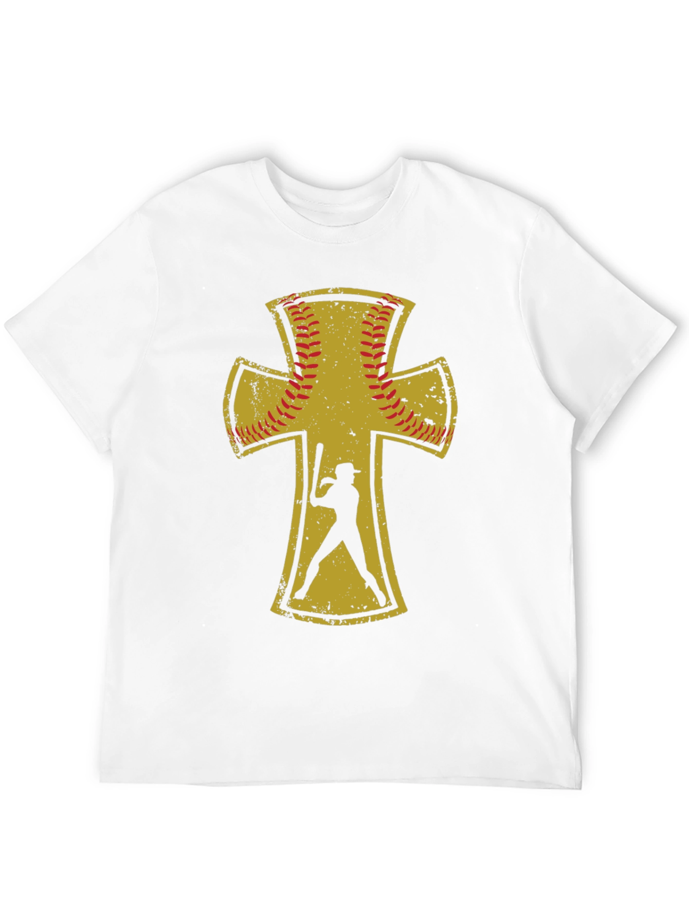 Black Baseball Cross T-Shirt view 12