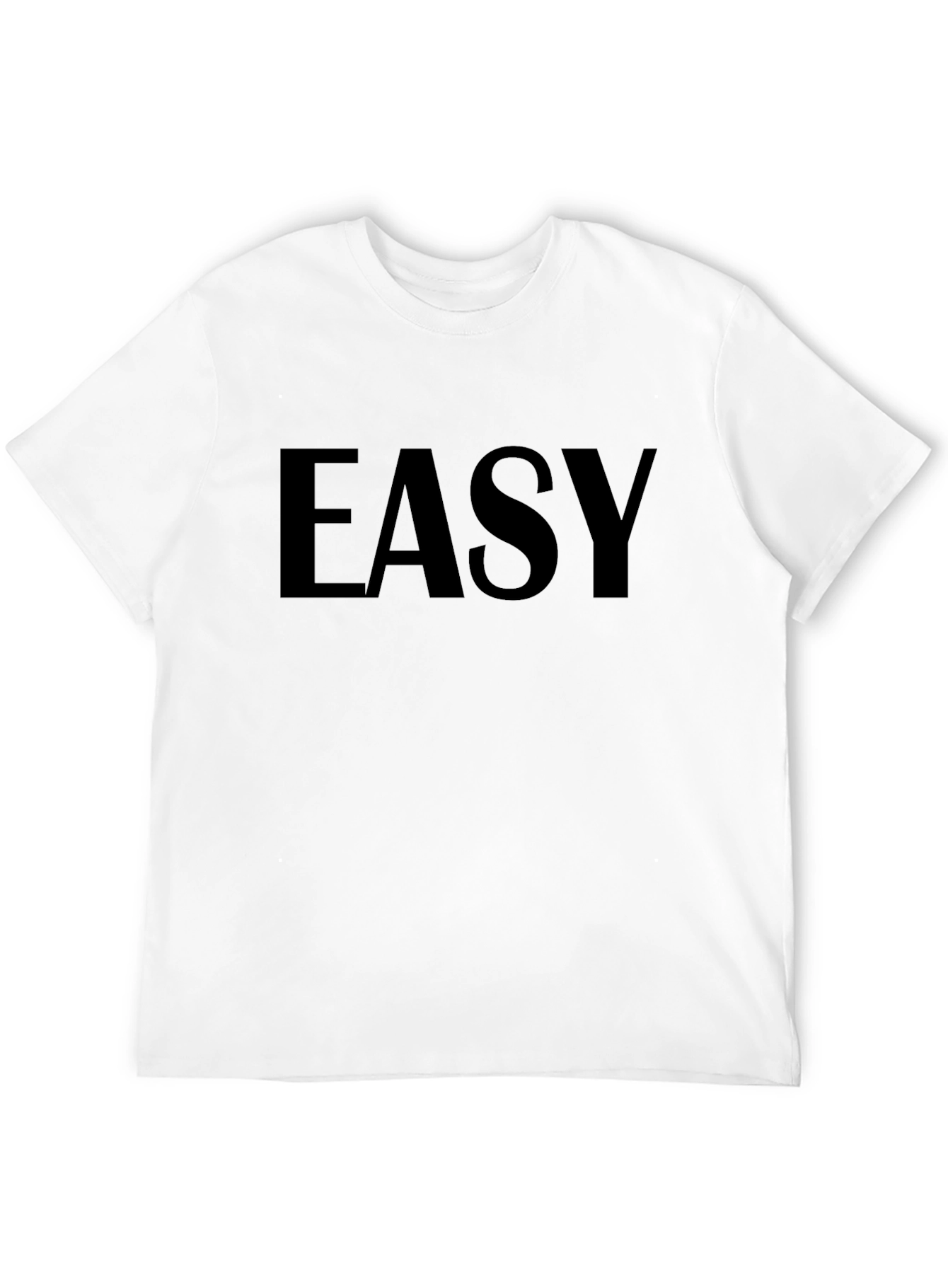 Black EASY Black Graphic Tee - Casual Comfort view 12