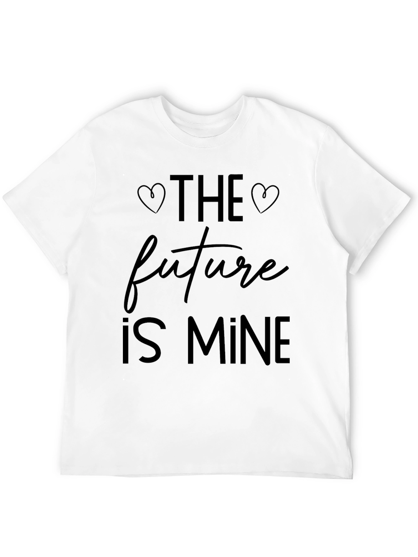 Black The Future is Mine Graphic T-Shirt view 12