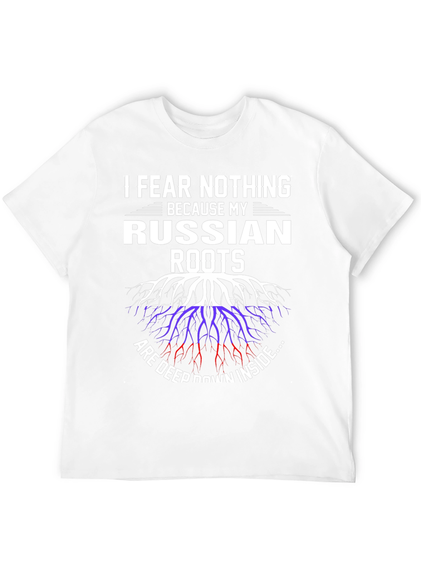 Black Russian Roots Graphic Tee -  I Fear Nothing view 12