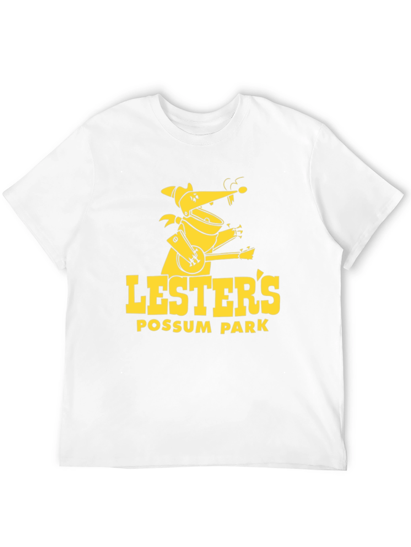 Black Lester's Possum Park Graphic Tee - Black view 12