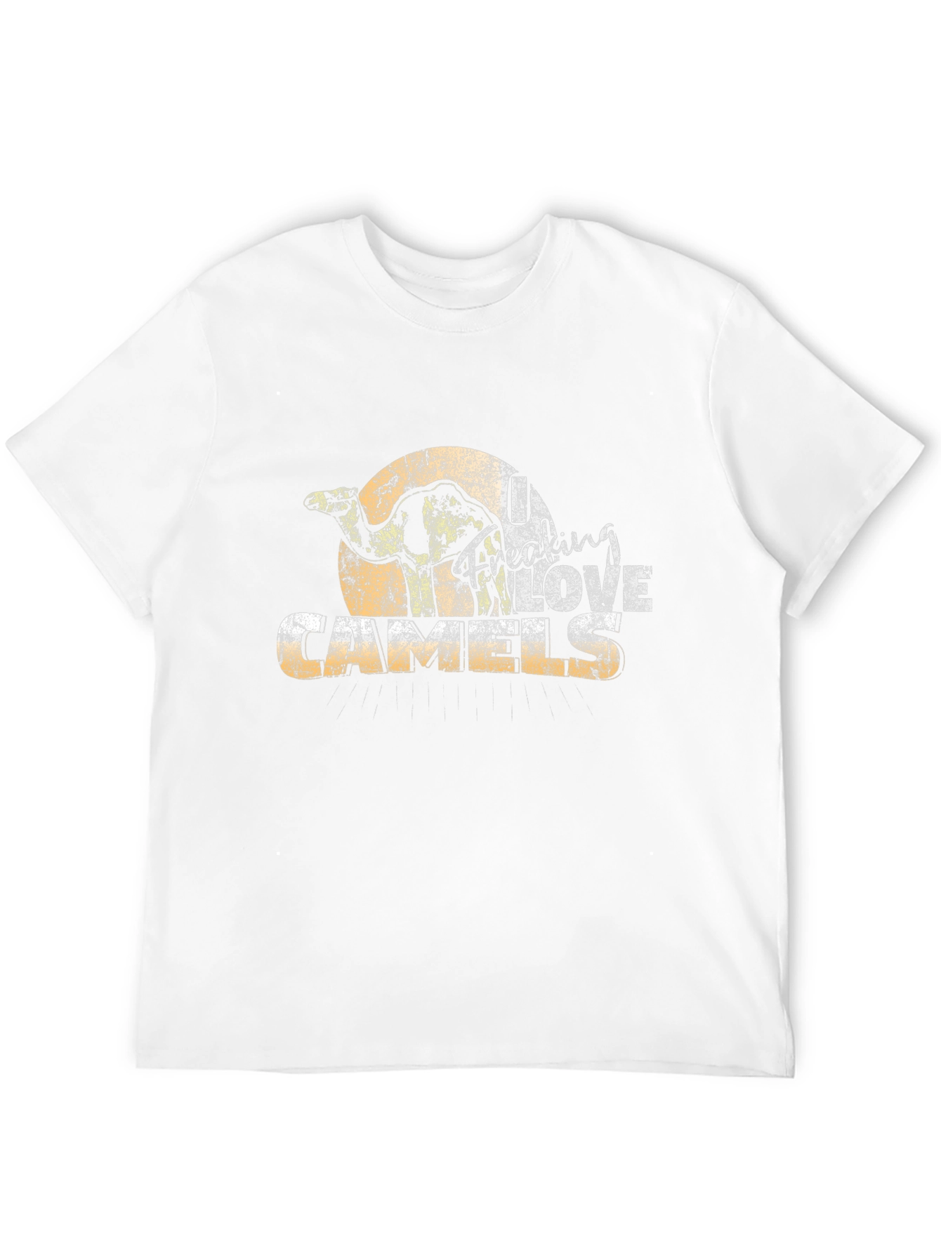 Black I Freaking Love Camels Graphic T-Shirt view 12