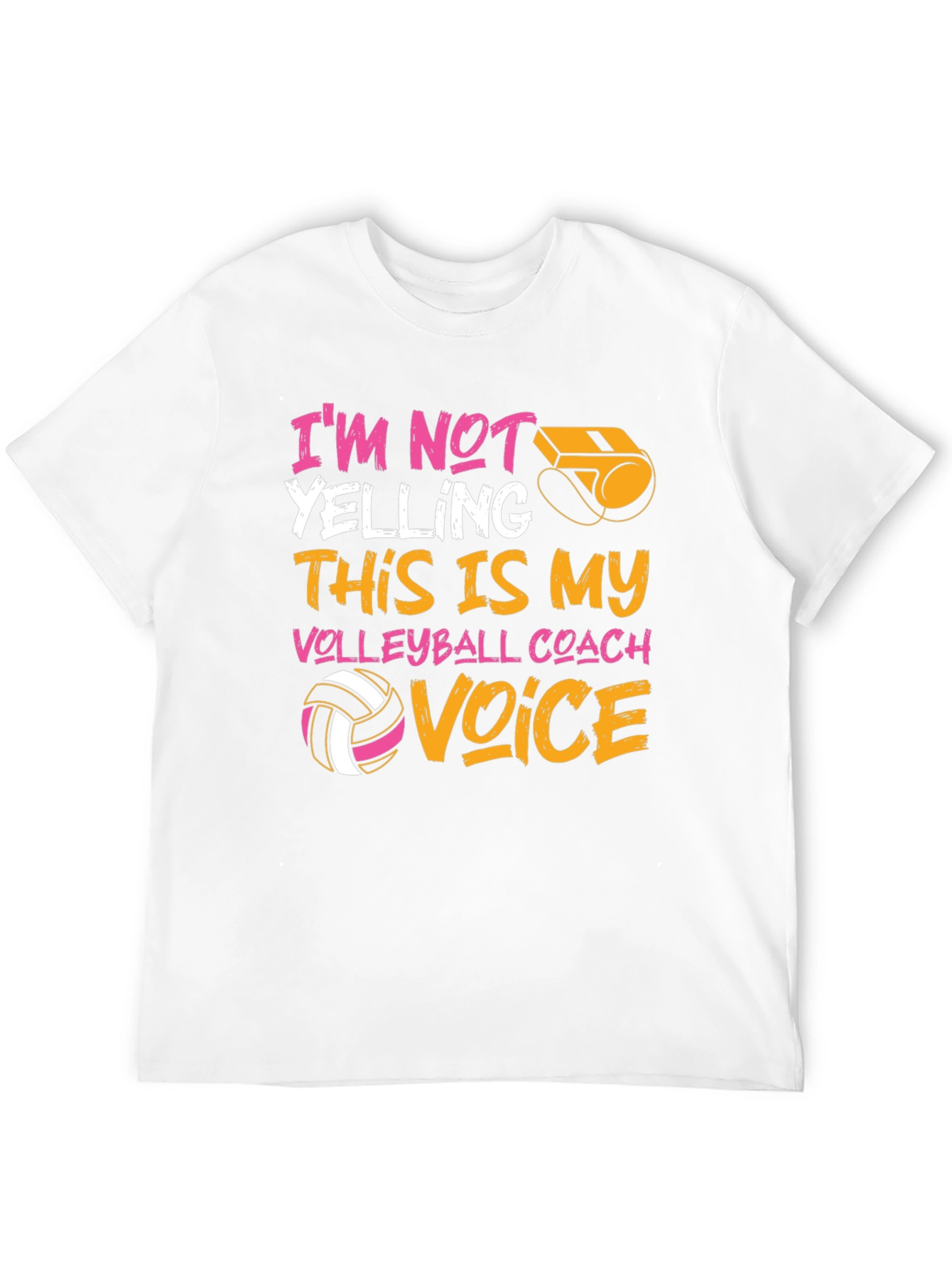 Black Volleyball Coach Novelty Graphic T-Shirt view 12