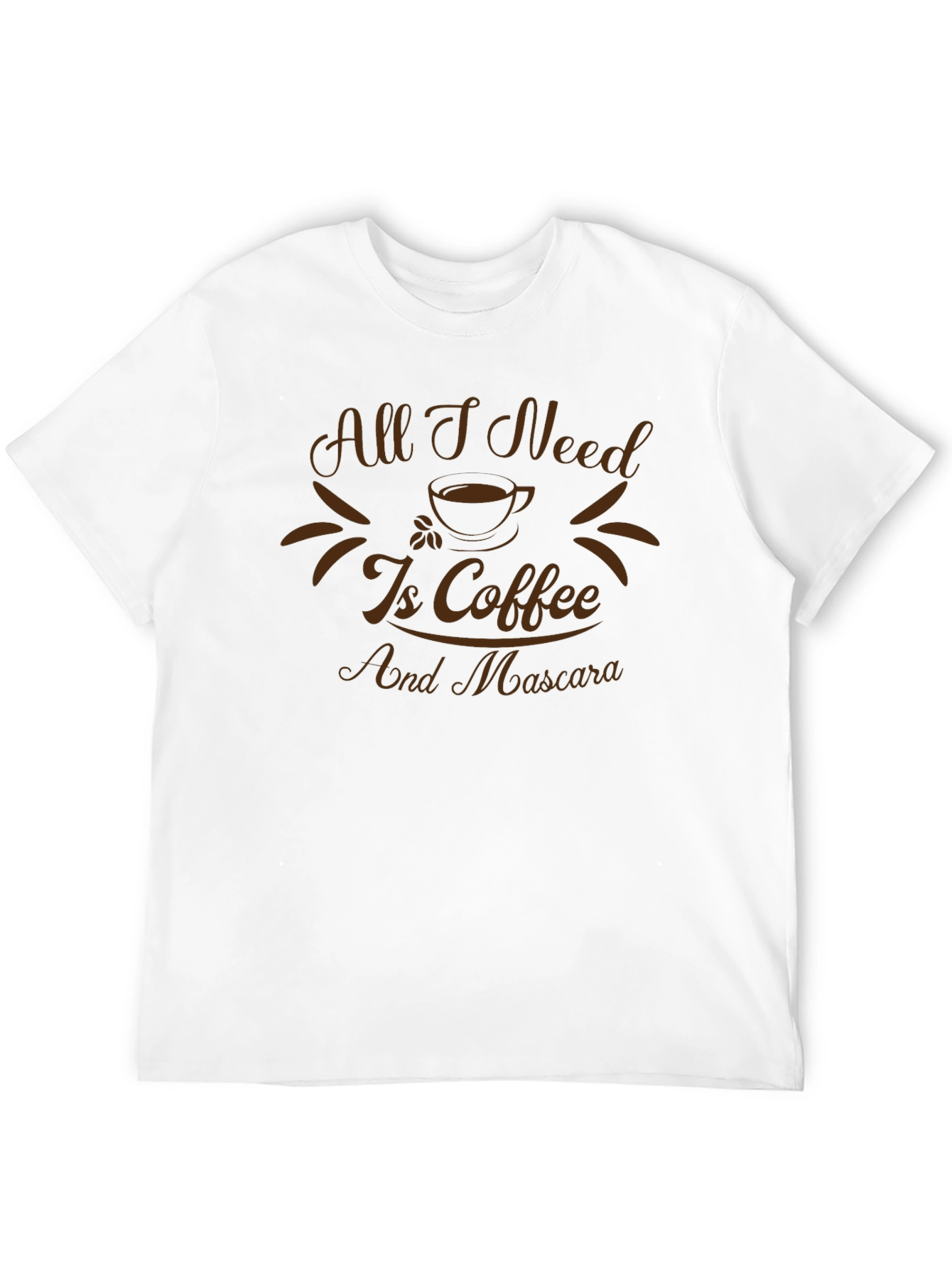 Black Coffee & Mascara T-Shirt - Perfect for Everyday! view 12