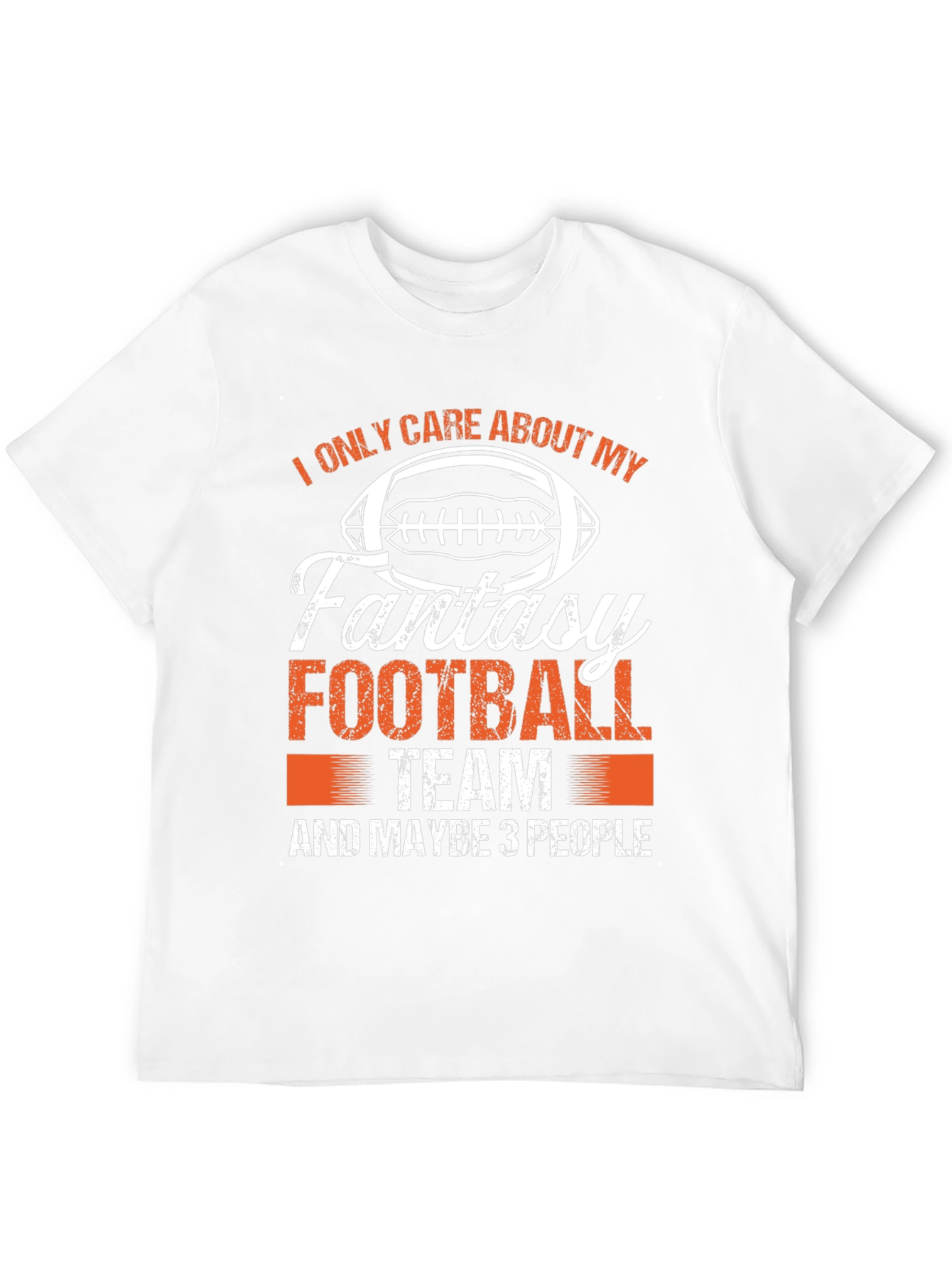 Black Fantasy Football Team T-Shirt view 12