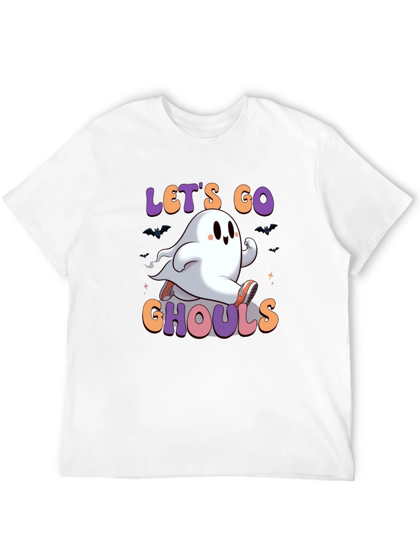 Black Let's Go Ghouls Graphic Tee view 12