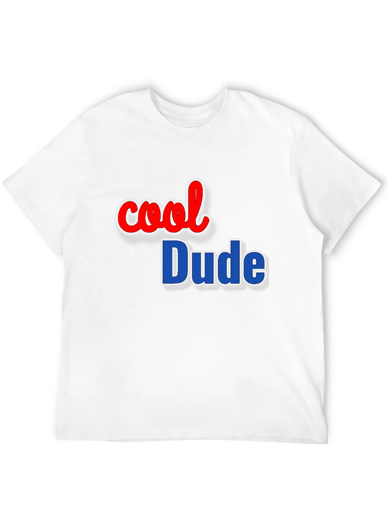 Black Cool Dude Graphic Tee - Black Cotton Blend view 12