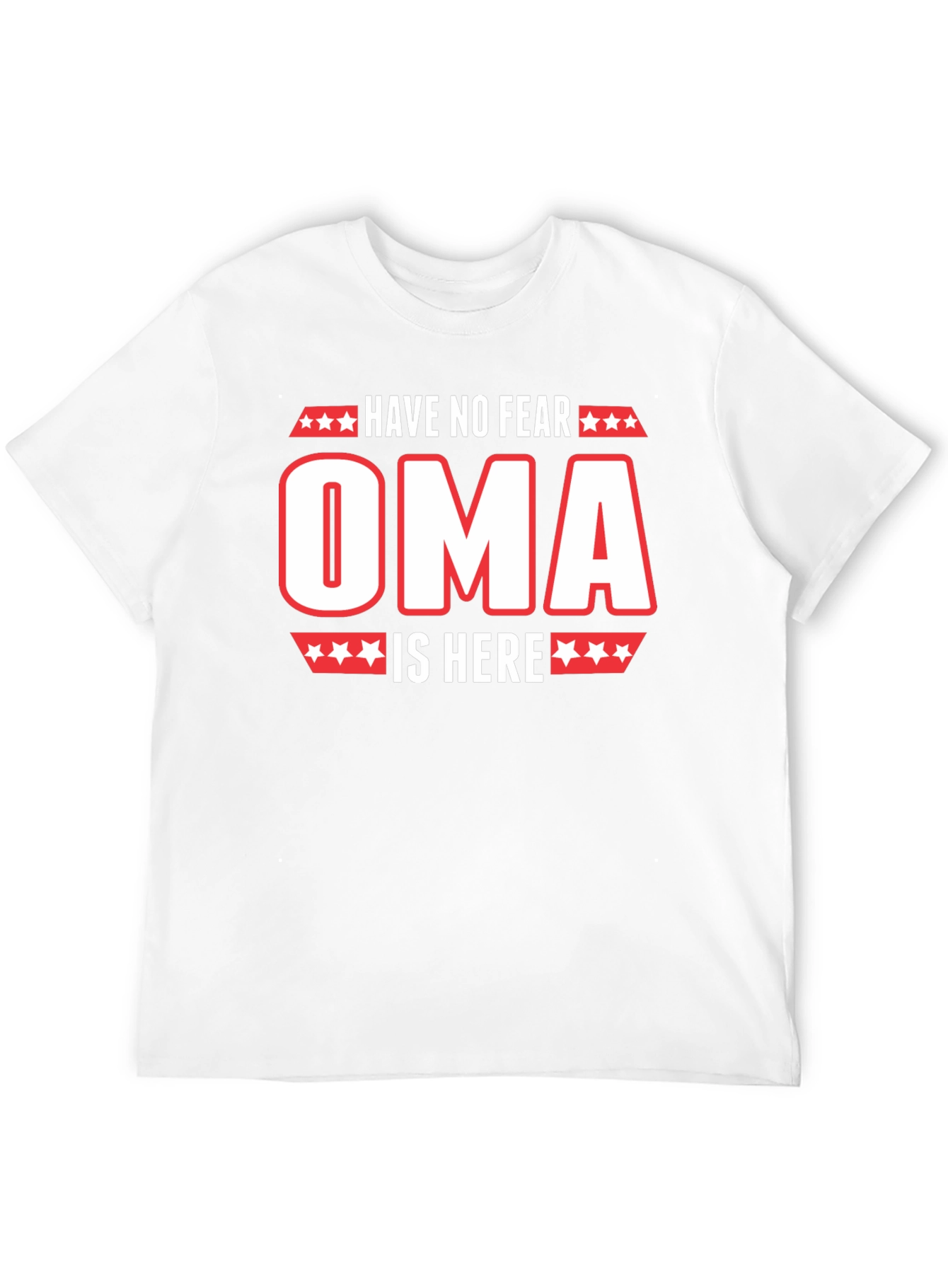 Black Have No Fear Oma is Here T-Shirt view 12