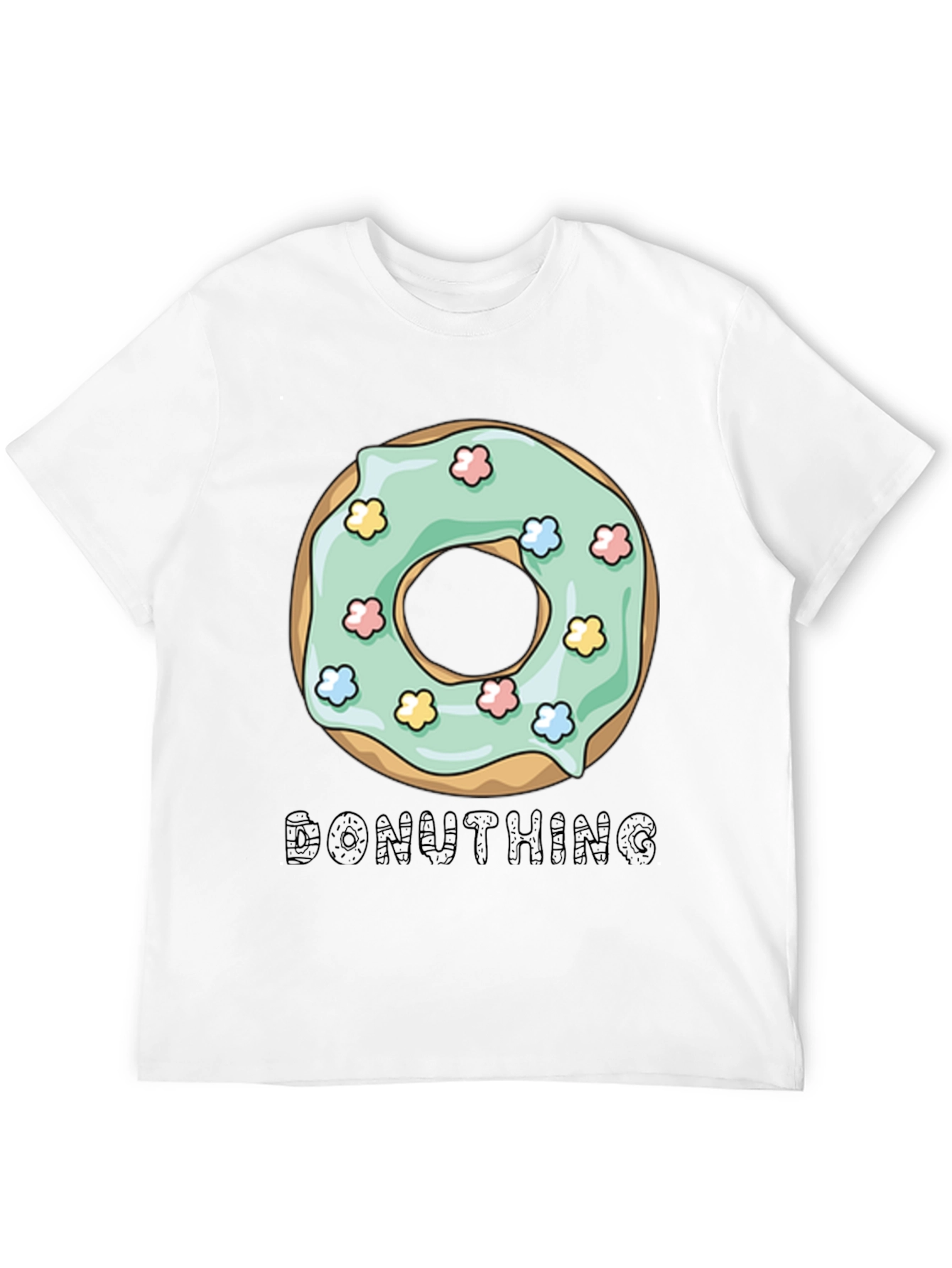 Donut Thing Graphic T-Shirt - Sweet Treat Tee - 12