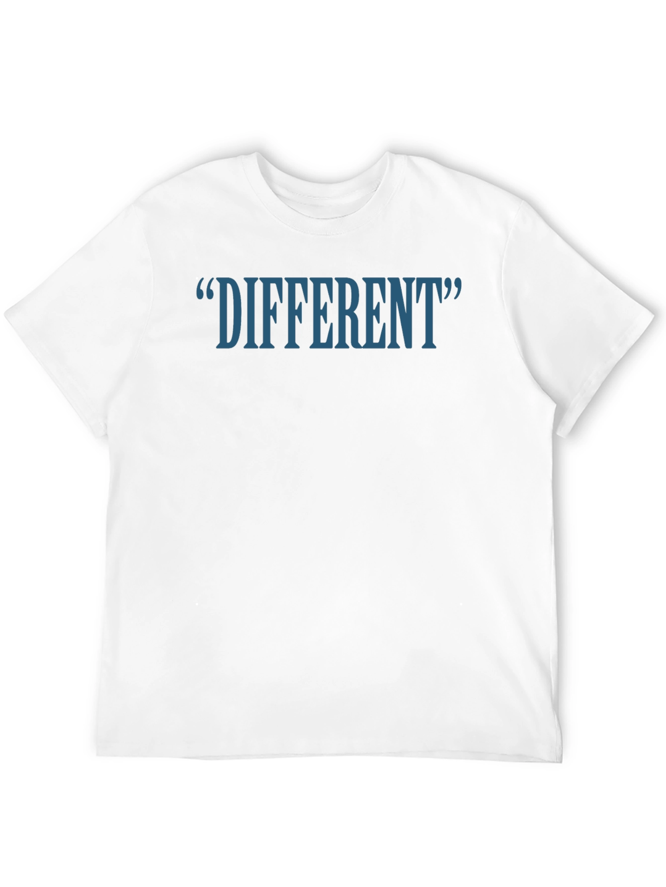 Black Different T-Shirt - Novelty Graphic Tee view 12