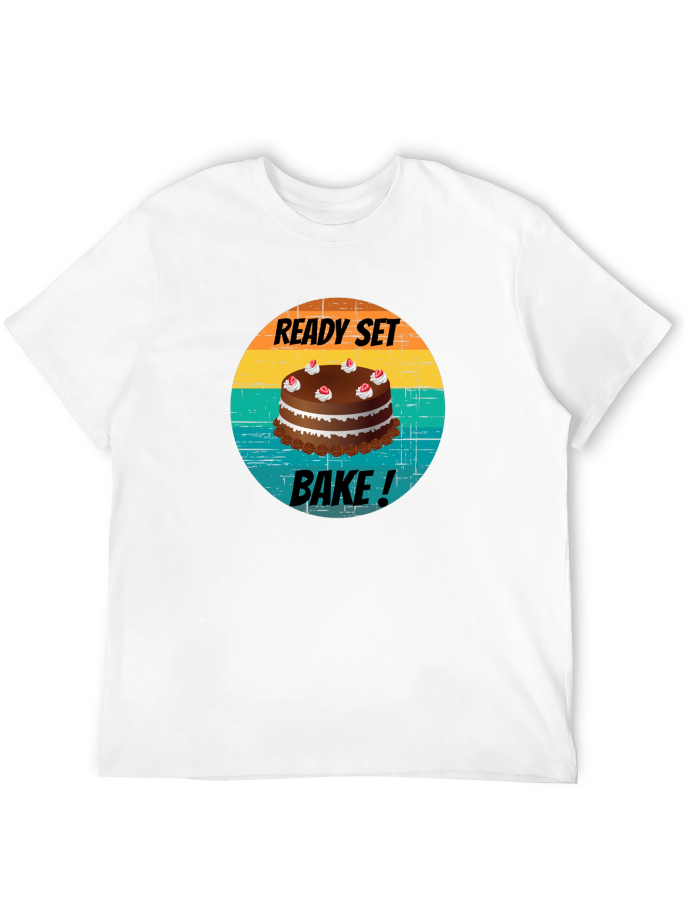 Black Ready Set Bake T-Shirt - Baking Lover Apparel view 12