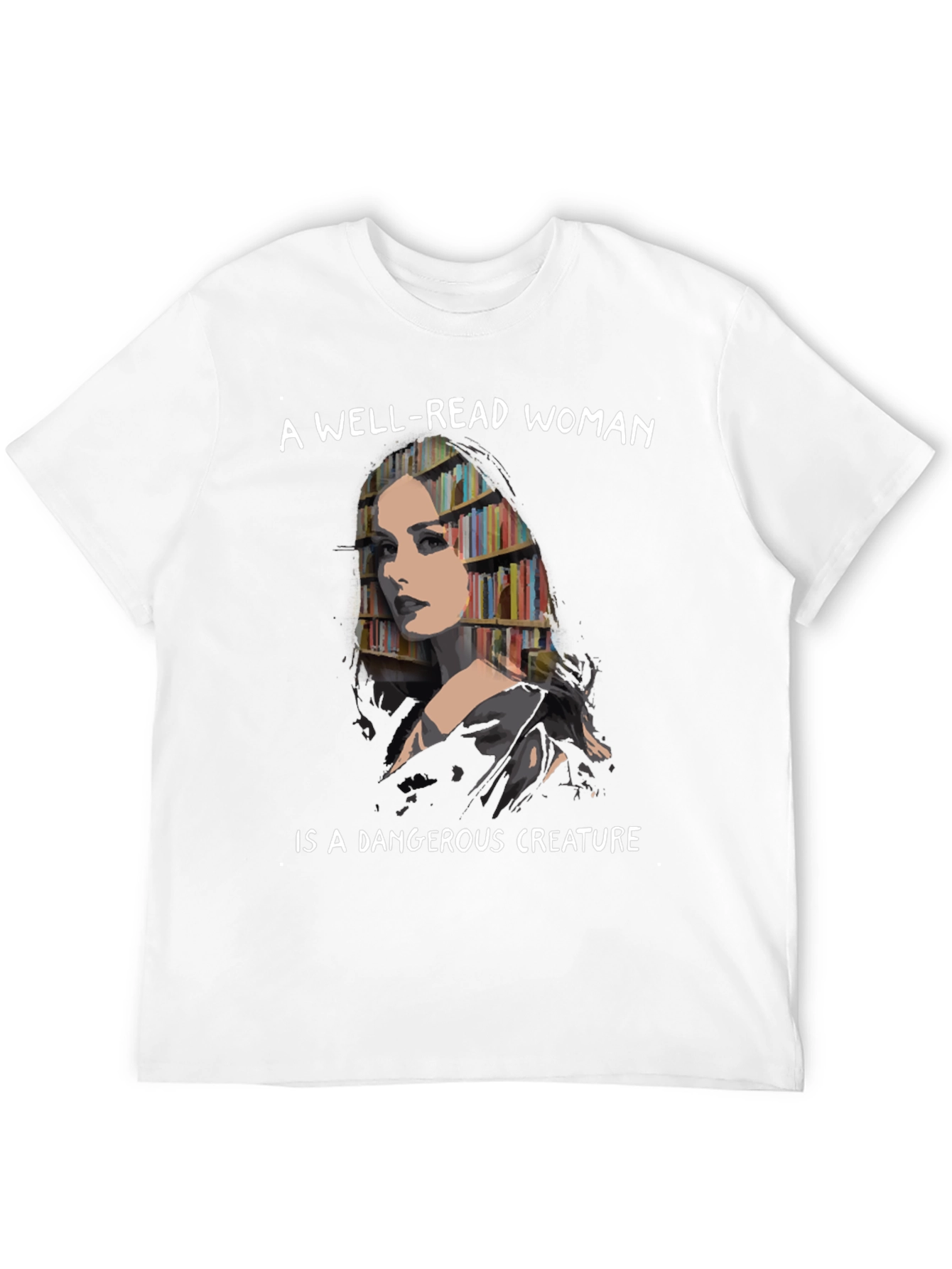 Black Well-Read Woman Graphic Tee view 12