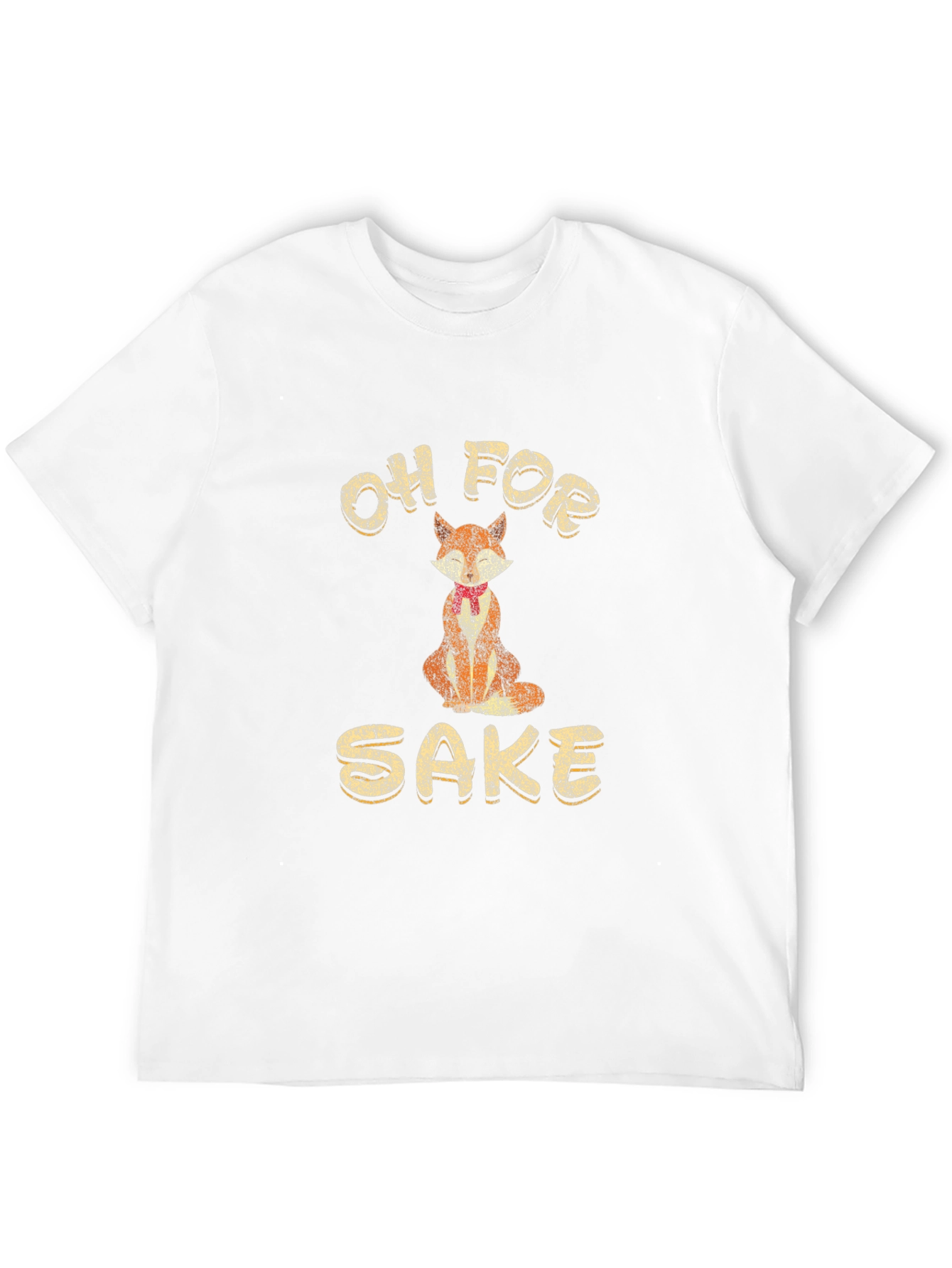 Black Oh For Fox Sake T-Shirt - Novelty Animal Tee view 12