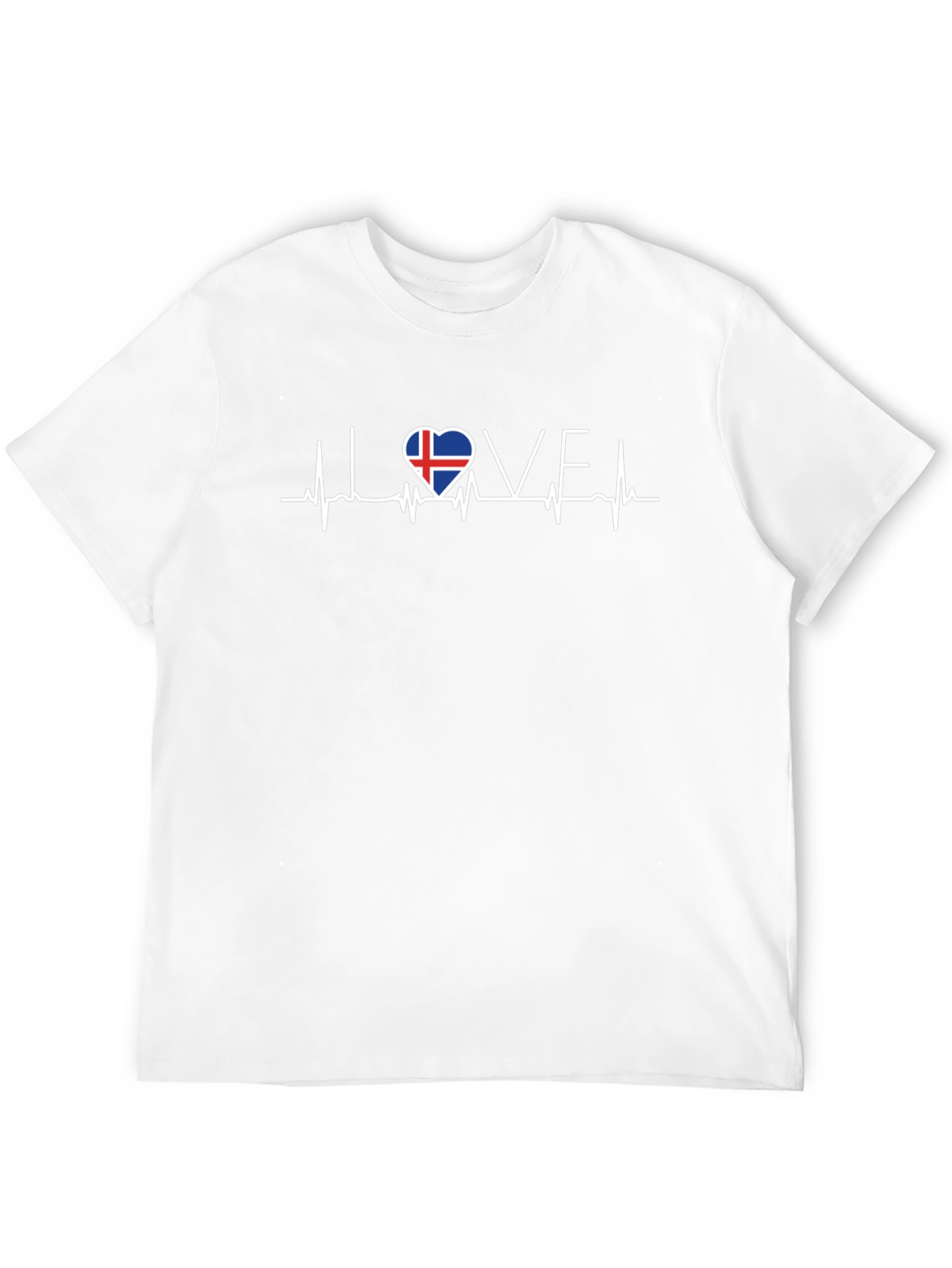 Icelandic Love Heartbeat T-Shirt - 12