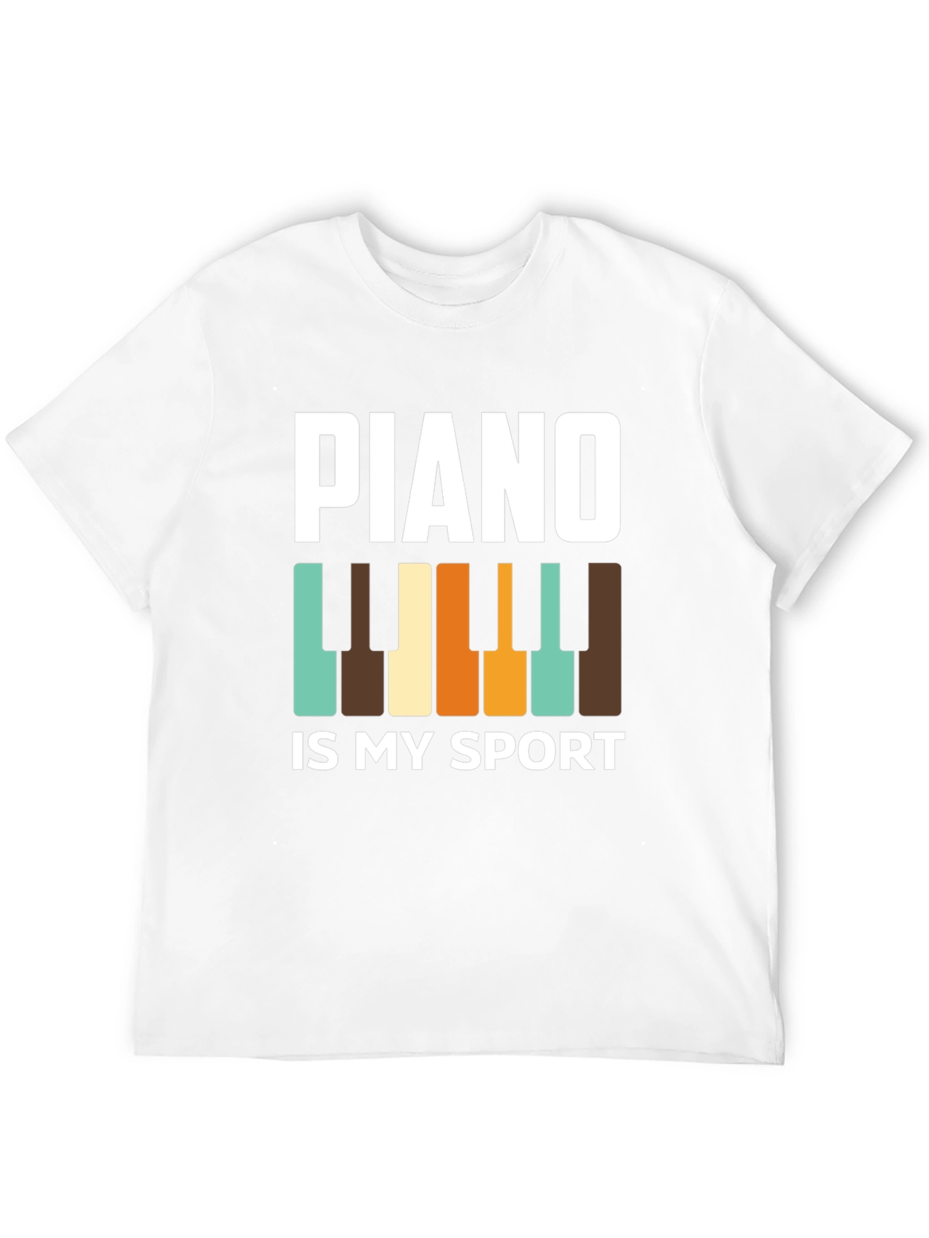 Black Piano Is My Sport - Graphic Tee view 12