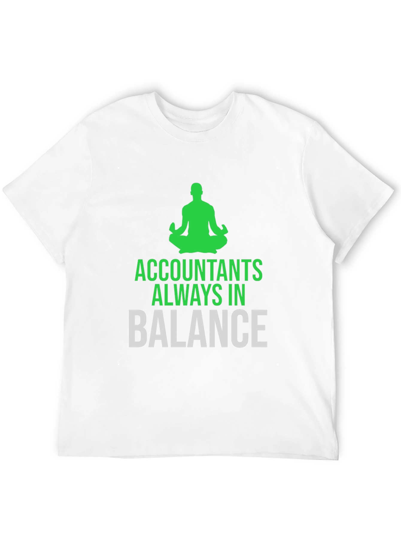 Black Accountants Always in Balance T-Shirt view 12